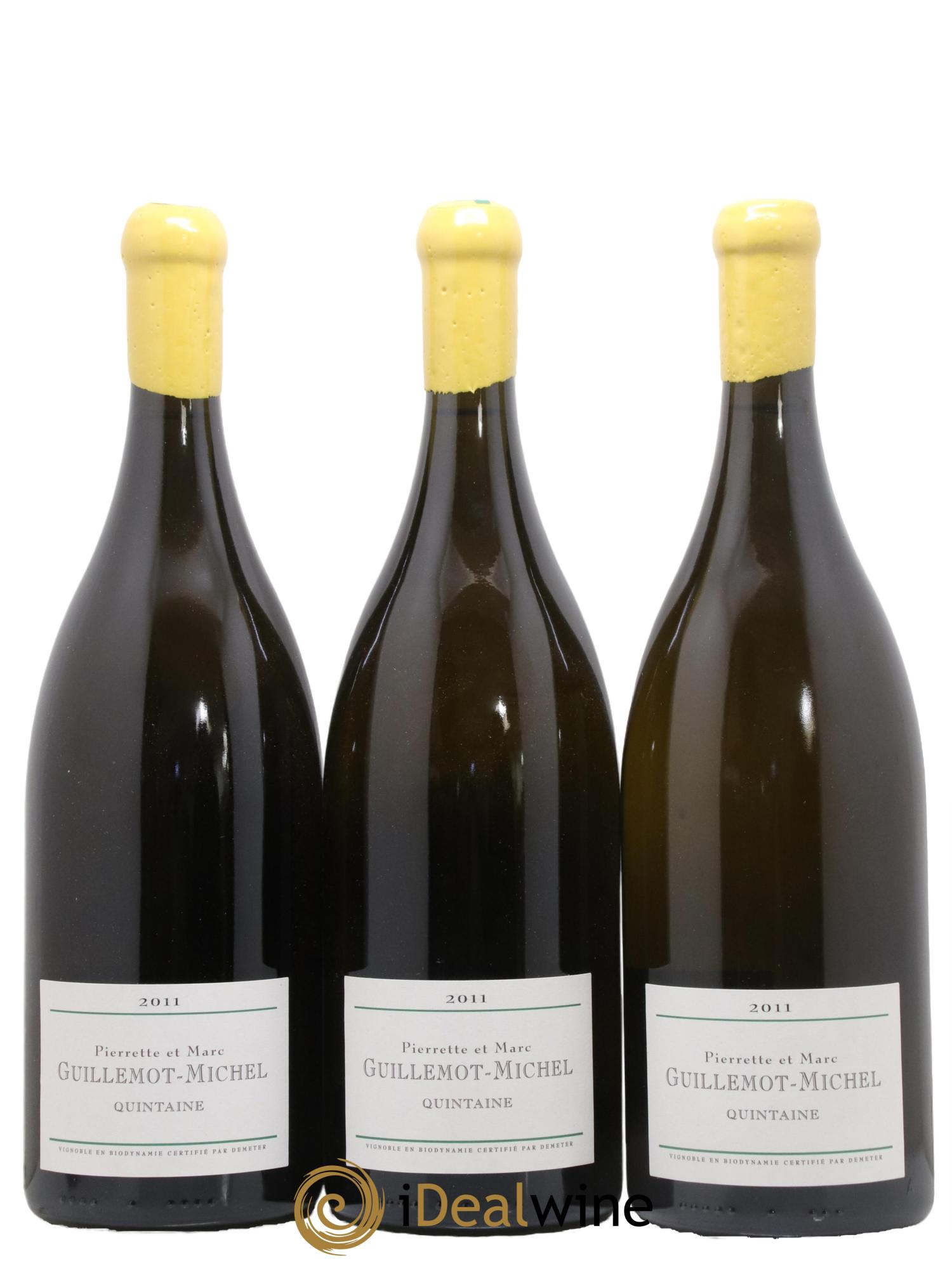 Viré-Clessé Quintaine Domaine Guillemot-Michel 2011 - Lot de 3 magnums - 0
