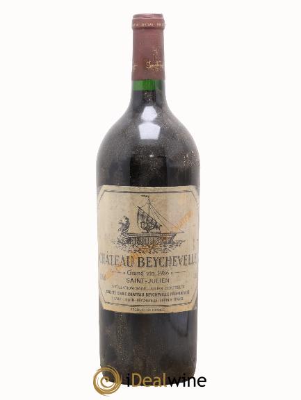 Château Beychevelle 4ème Grand Cru Classé 1986 - Lot of 1 magnum - 0