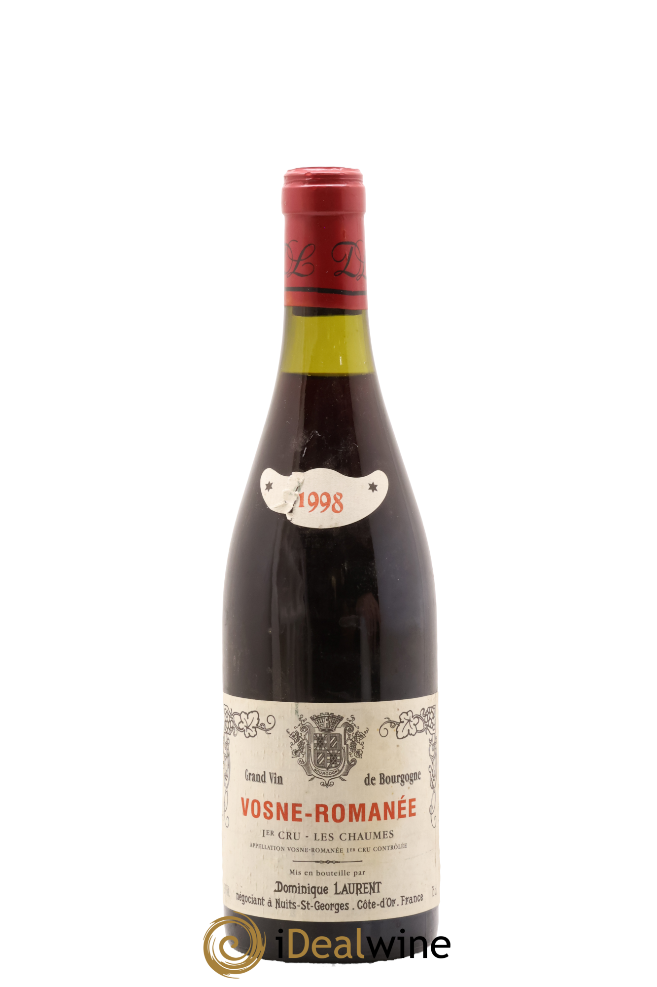 Vosne-Romanée 1er Cru Les Chaumes Dominique Laurent 1998 - Lot de 1 bouteille - 0