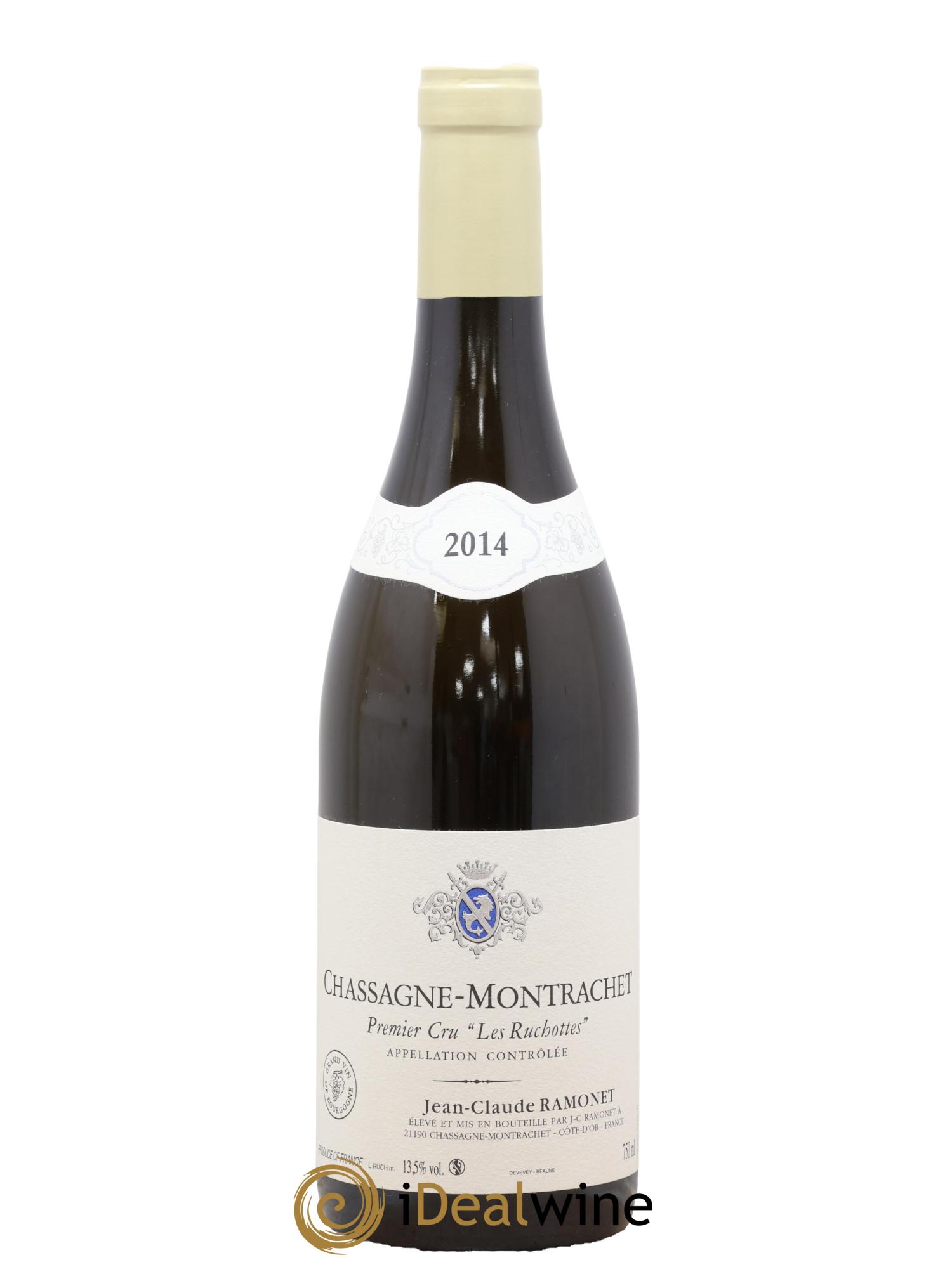 Chassagne-Montrachet 1er Cru Les Ruchottes Ramonet (Domaine) 2014 - Lot of 1 bottle - 0