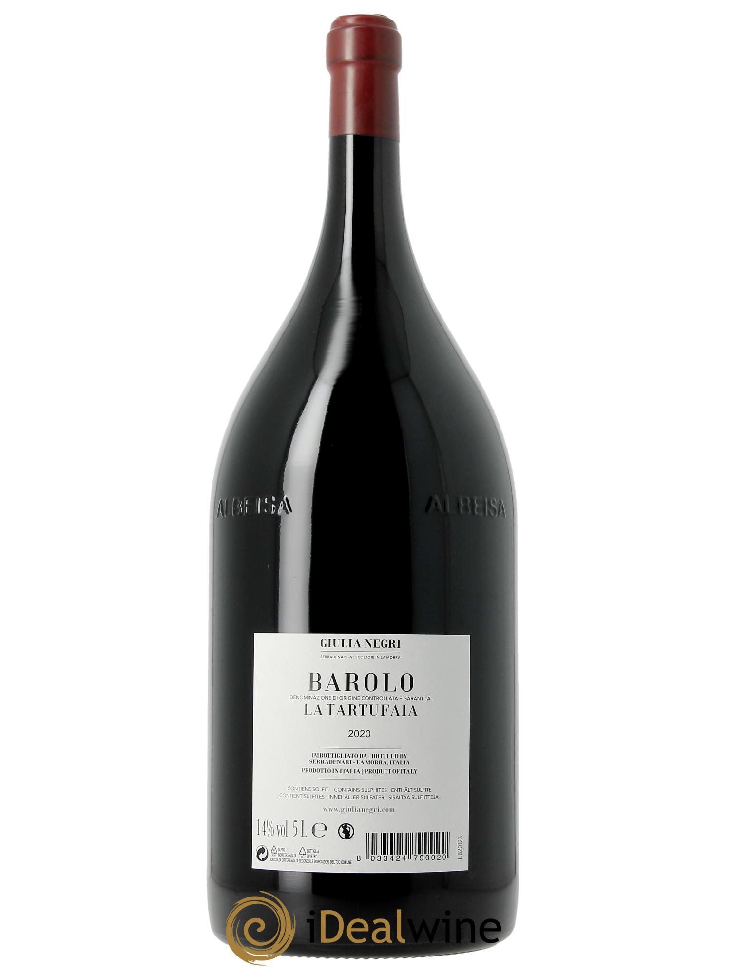 Barolo DOCG Giulia Negri La Tartufaia 2020 - Lot de 1 jeroboam - 2