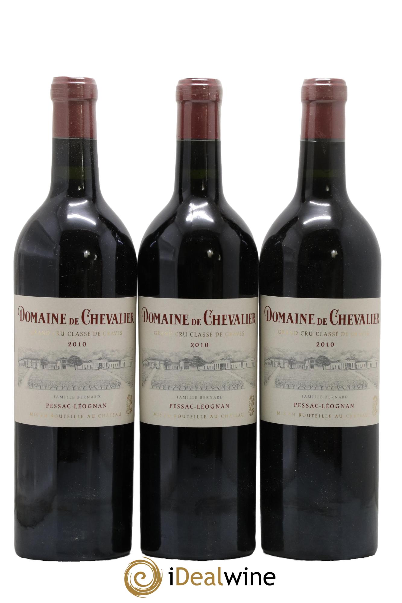 Domaine de Chevalier Cru Classé de Graves 2010 - Lotto di 3 bottiglie - 0