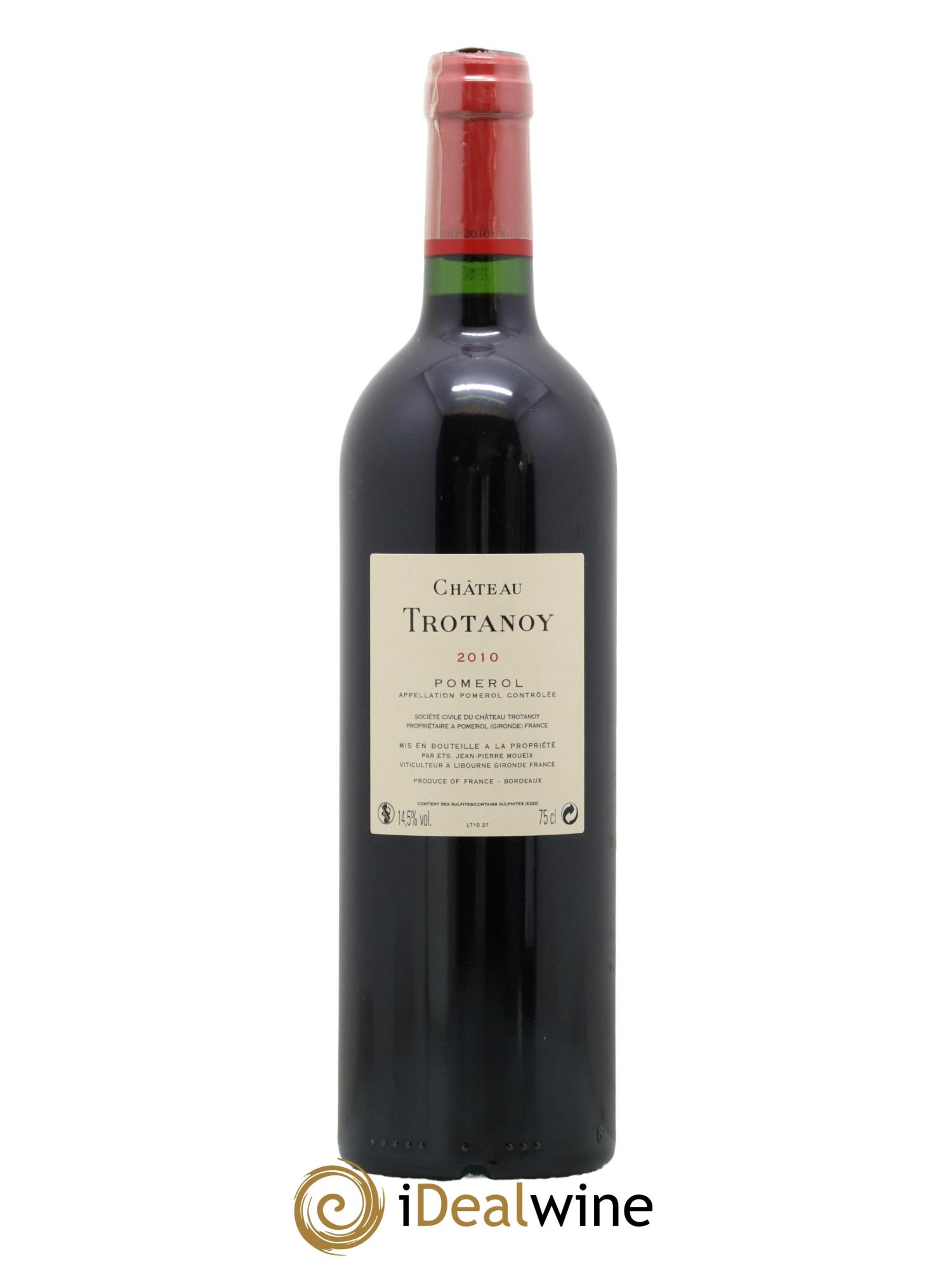 Château Trotanoy 2010 - Posten von 1 Flasche - 1