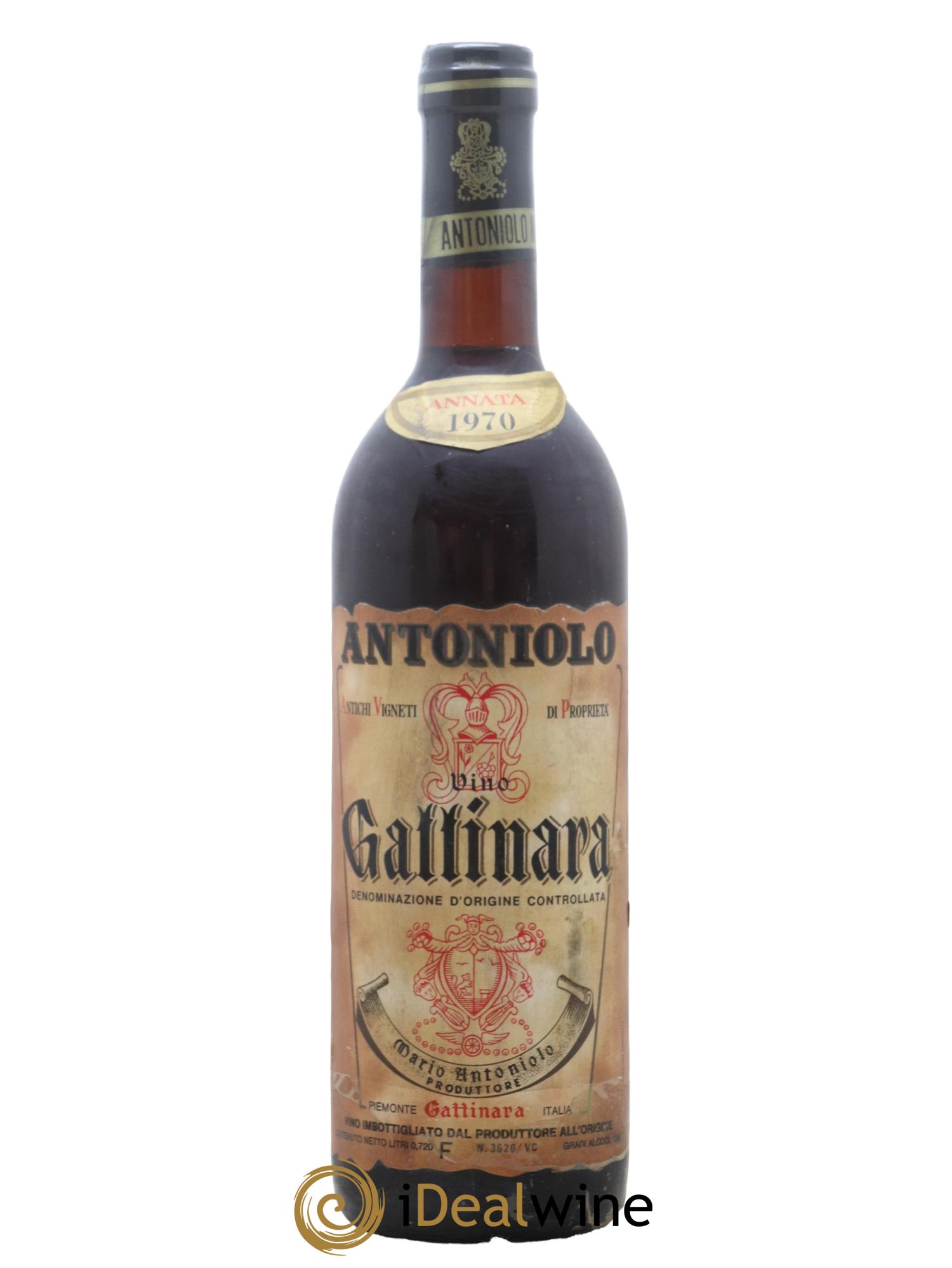 Gattinara DOCG Antoniolo 1970 - Lot de 1 bouteille - 0