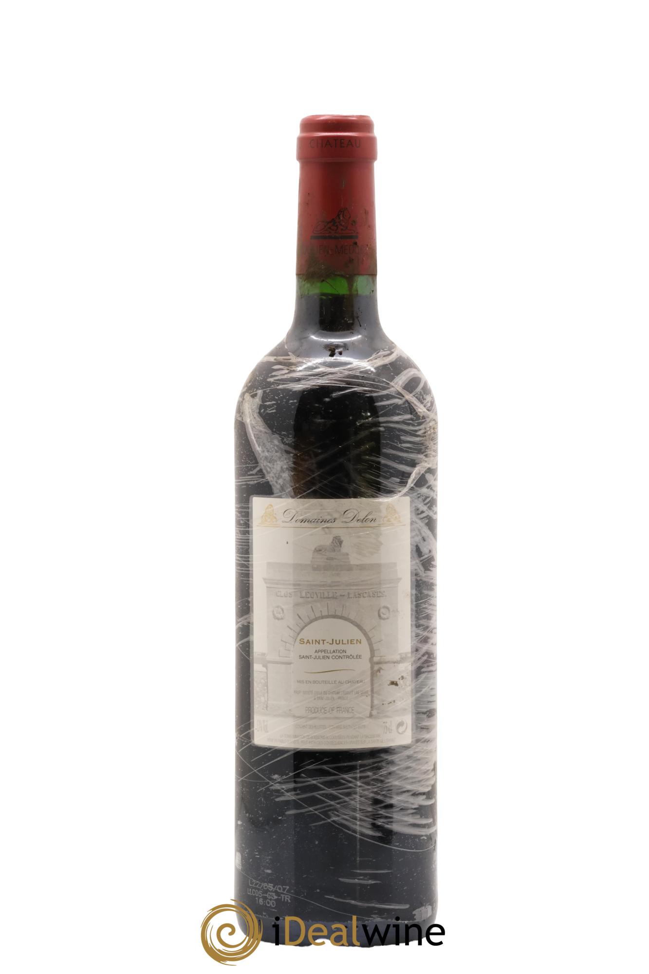 Château Léoville Las Cases 2ème Grand Cru Classé 2005 - Lot de 1 bouteille - 1