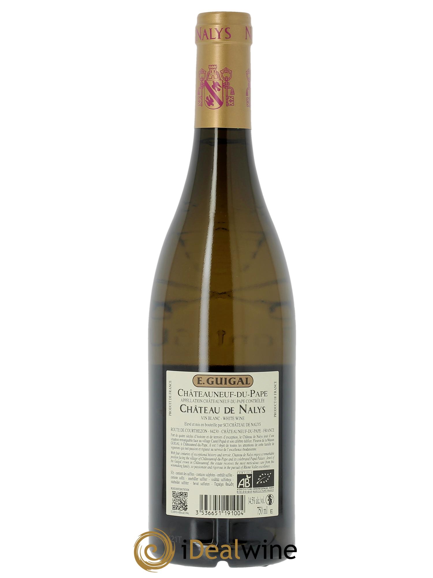 Châteauneuf-du-Pape Château de Nalys  2023 - Lot de 1 bouteille - 1