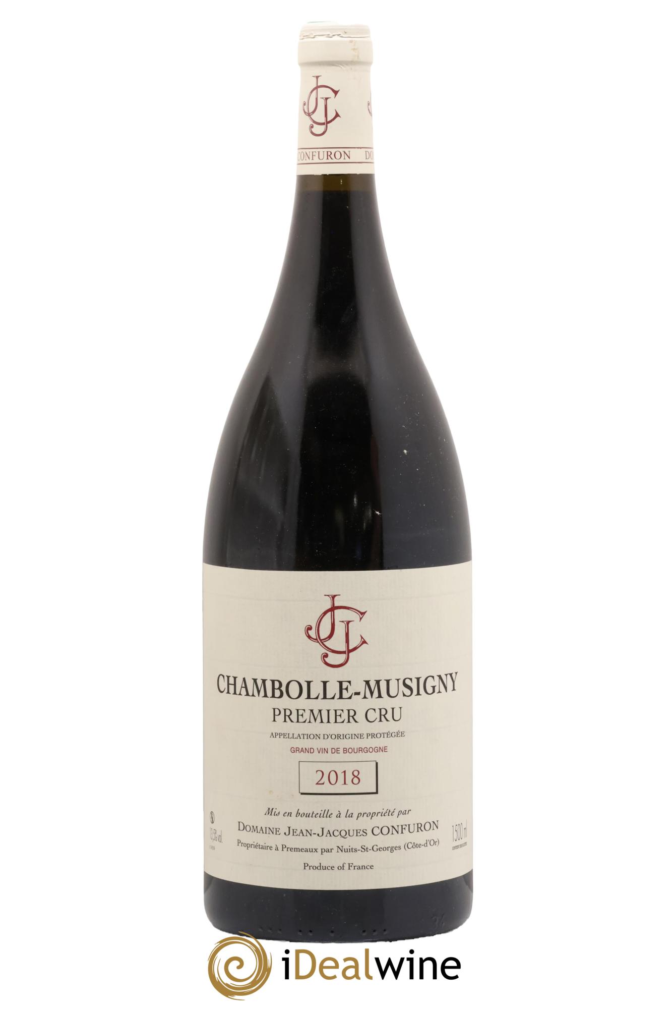 Chambolle-Musigny 1er Cru Jean-Jacques Confuron 2018 - Lot of 1 magnum - 0