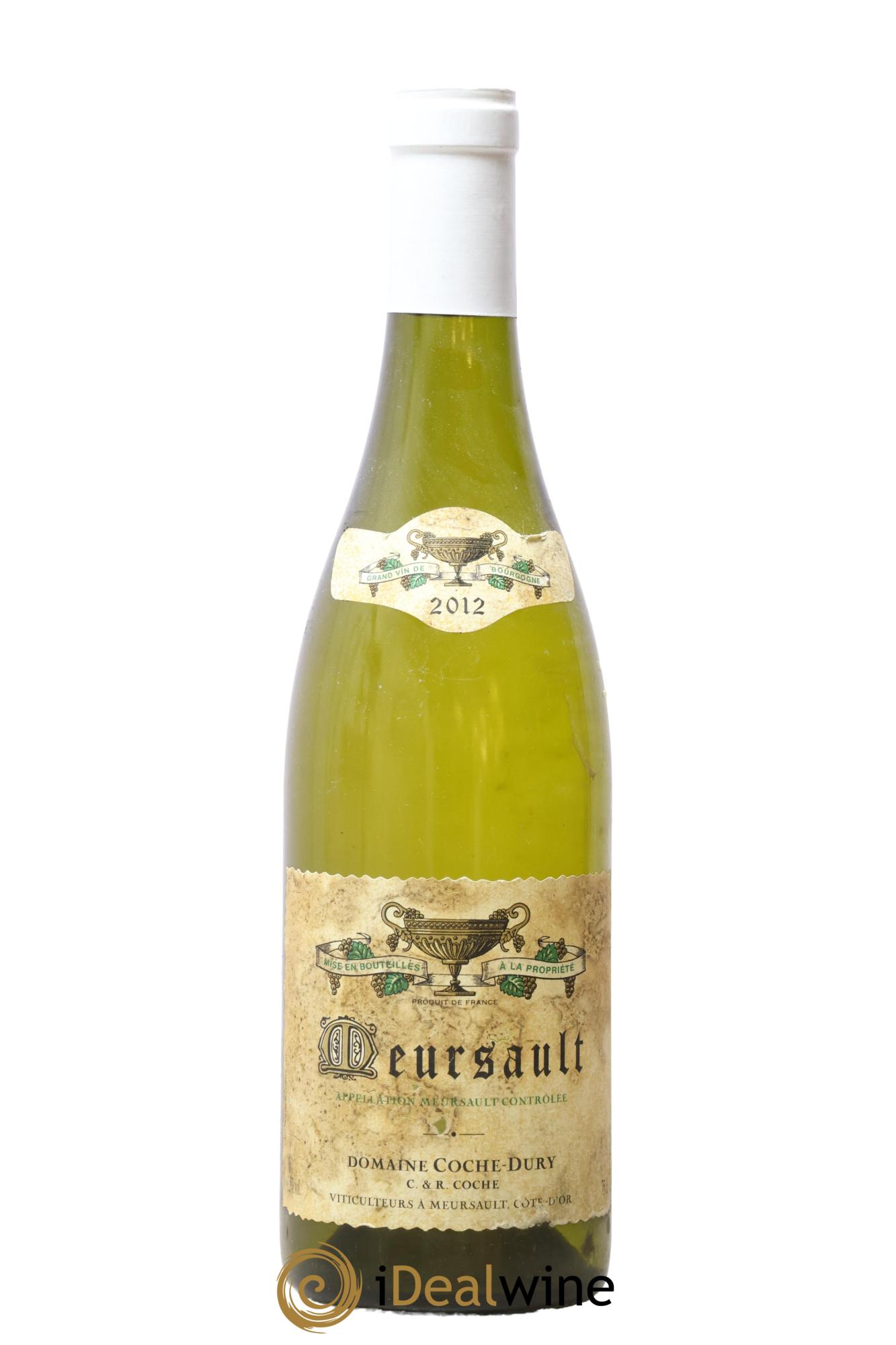 Meursault Coche Dury (Domaine) 2012 - Lot de 1 bouteille - 0