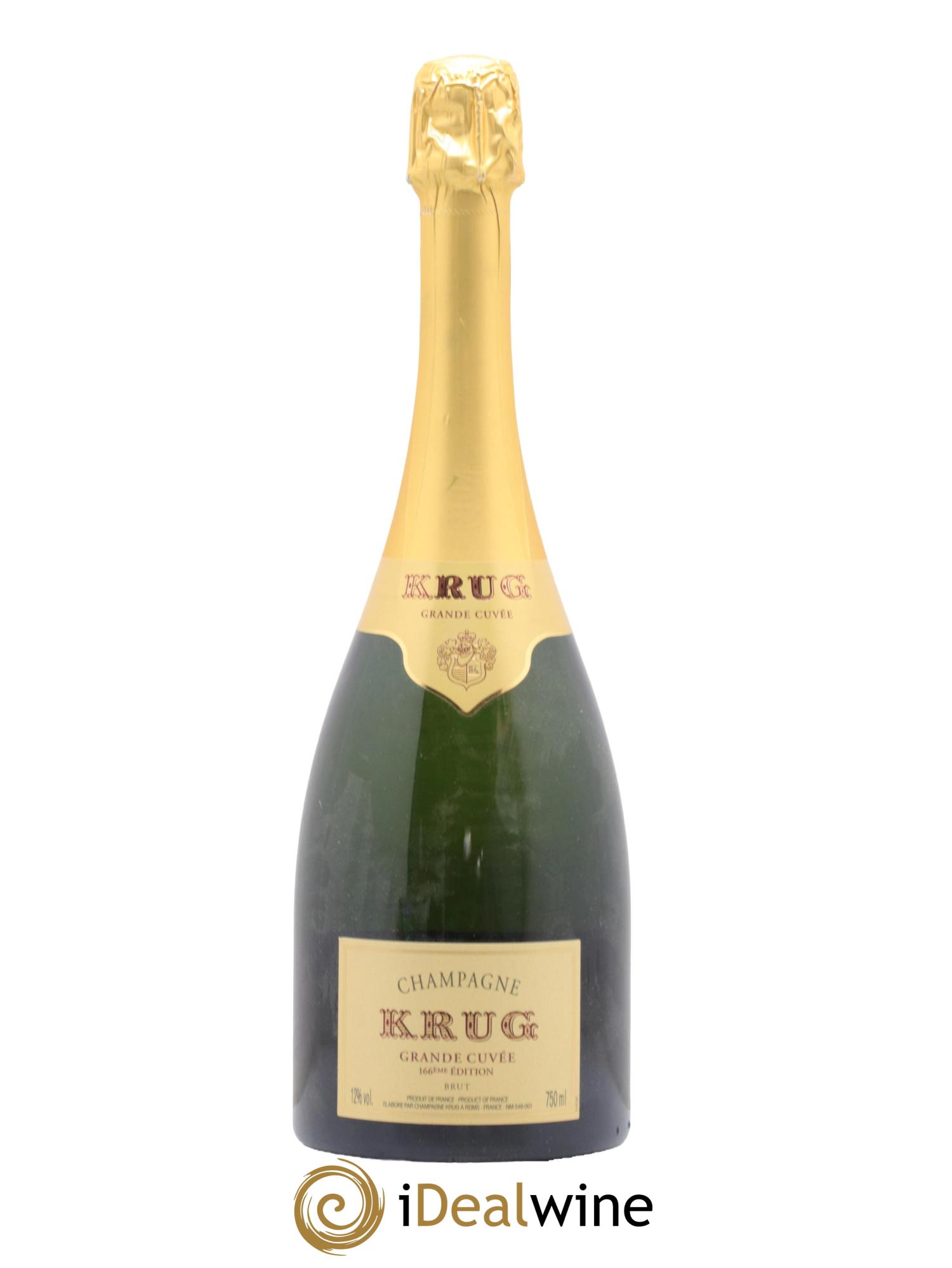 Grande Cuvée - 166ème édition Krug - Lot de 1 bouteille - 0