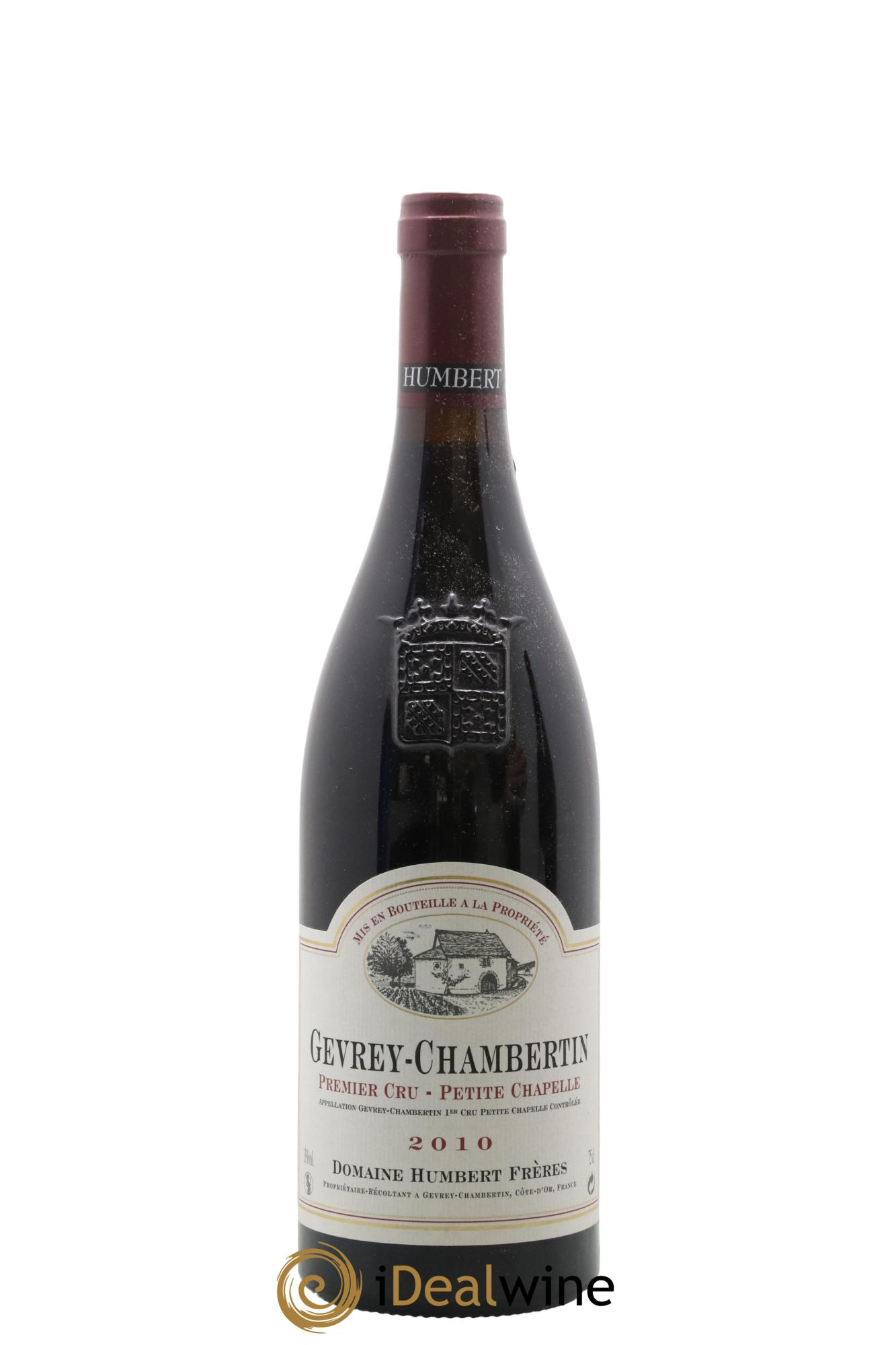 Gevrey-Chambertin 1er Cru Petite Chapelle Humbert (Domaine) 2010 - Lot de 1 bouteille - 0