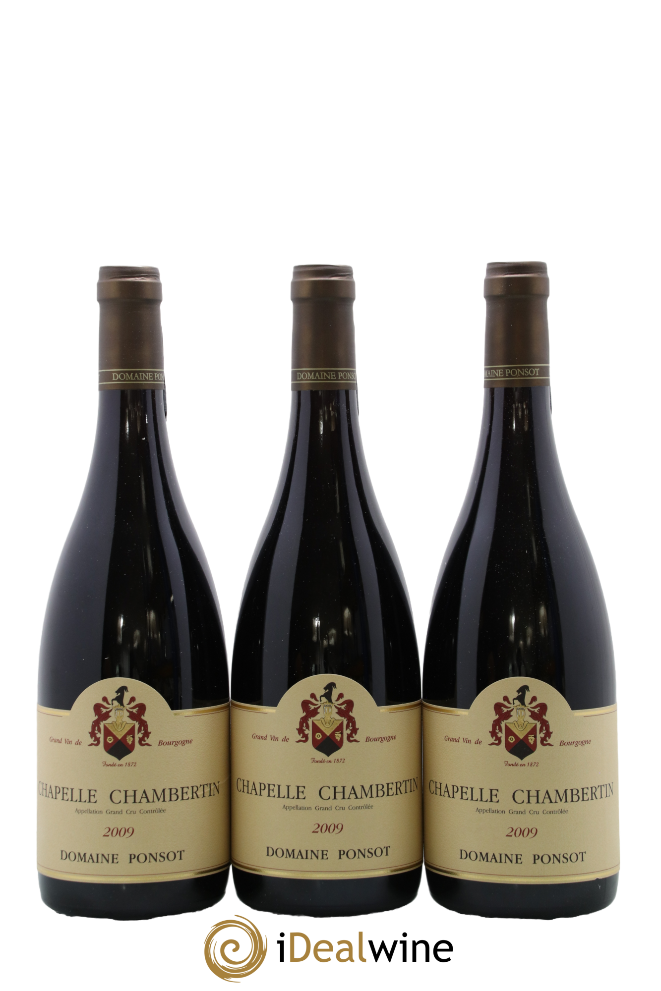 Chapelle-Chambertin Grand Cru Ponsot (Domaine) 2009 - Posten von 6 Flaschen - 2