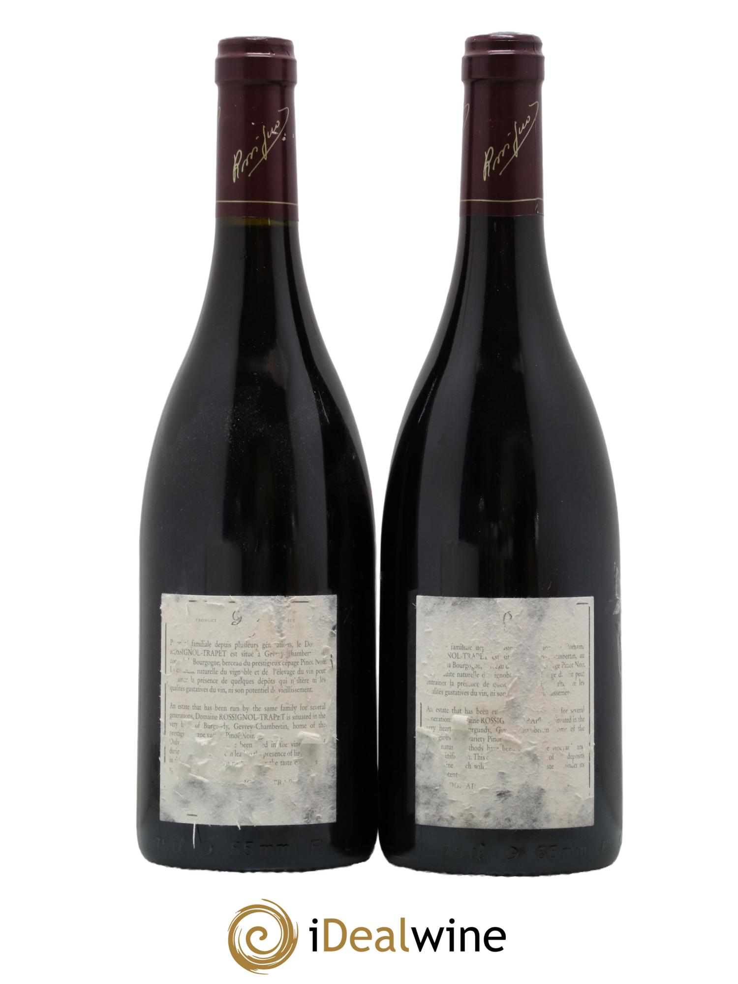 Chambertin Grand Cru Rossignol-Trapet (Domaine) 2007 - Lotto di 2 bottiglie - 1