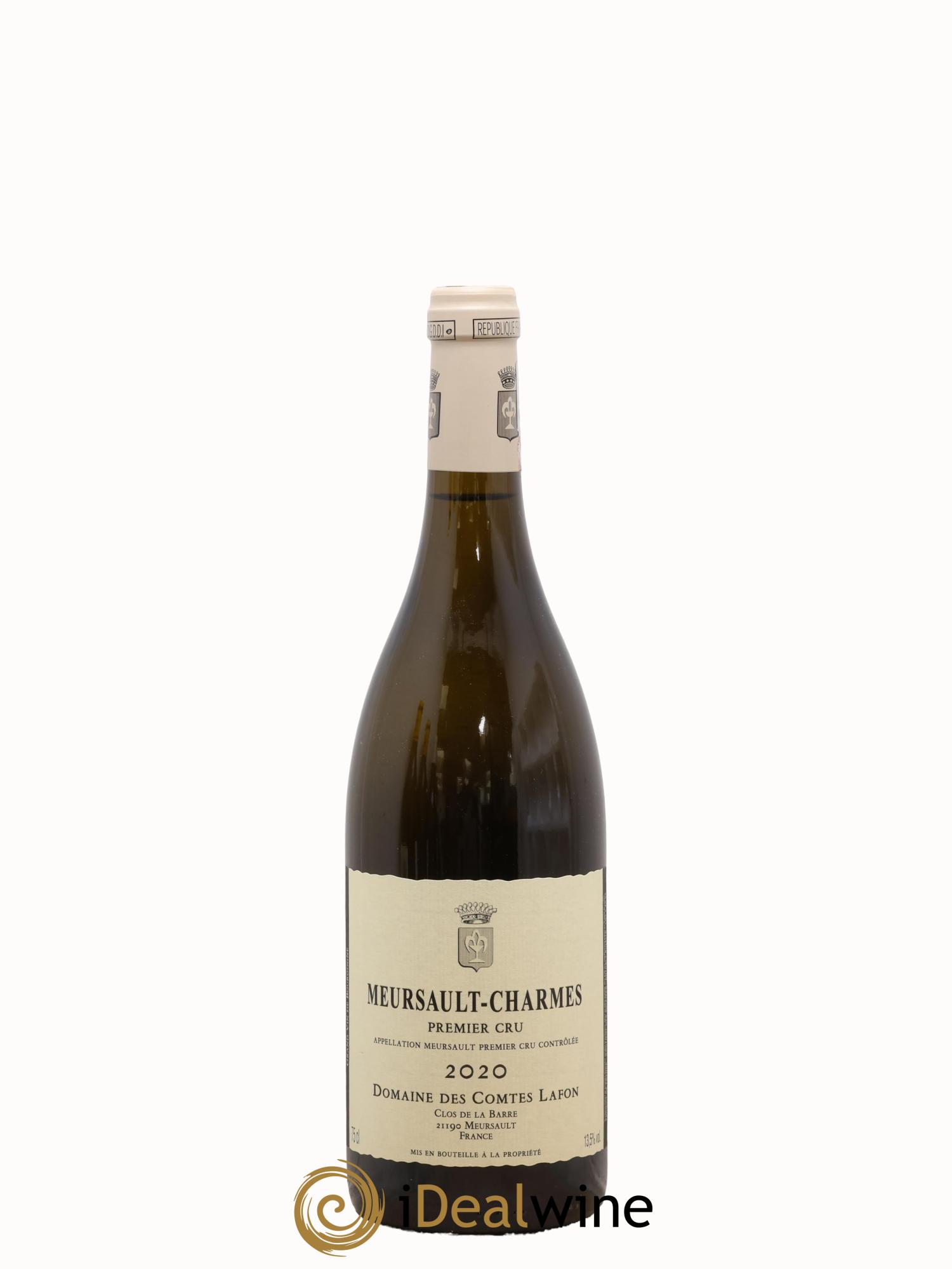 Meursault 1er Cru Charmes Comtes Lafon (Domaine des) 2020 - Lot de 1 bouteille - 0