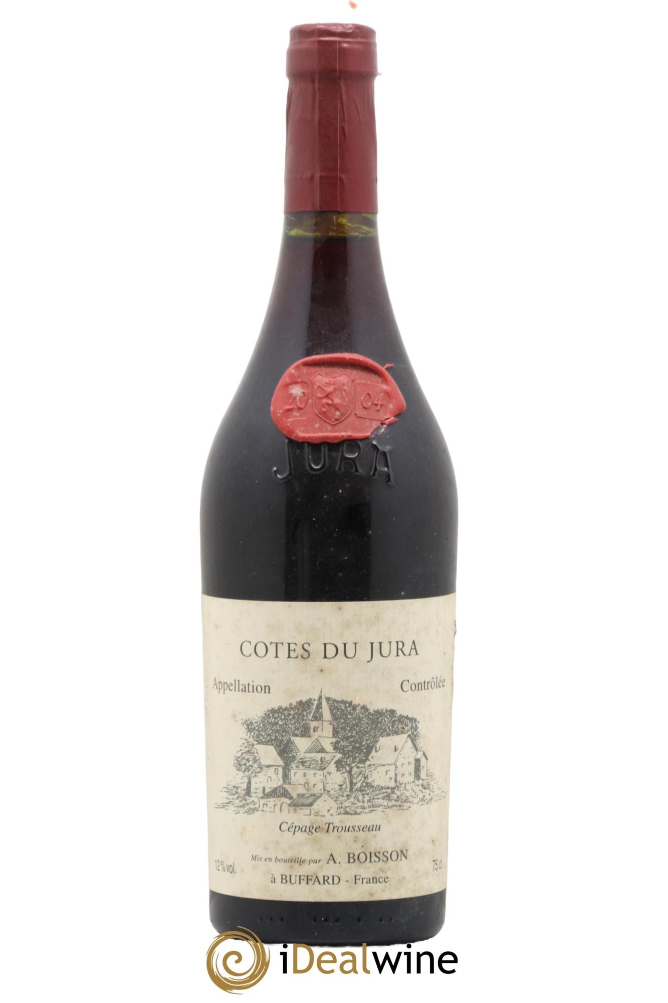 Côtes du Jura Trousseau A. Boisson 2004 - Lot de 1 bouteille - 0