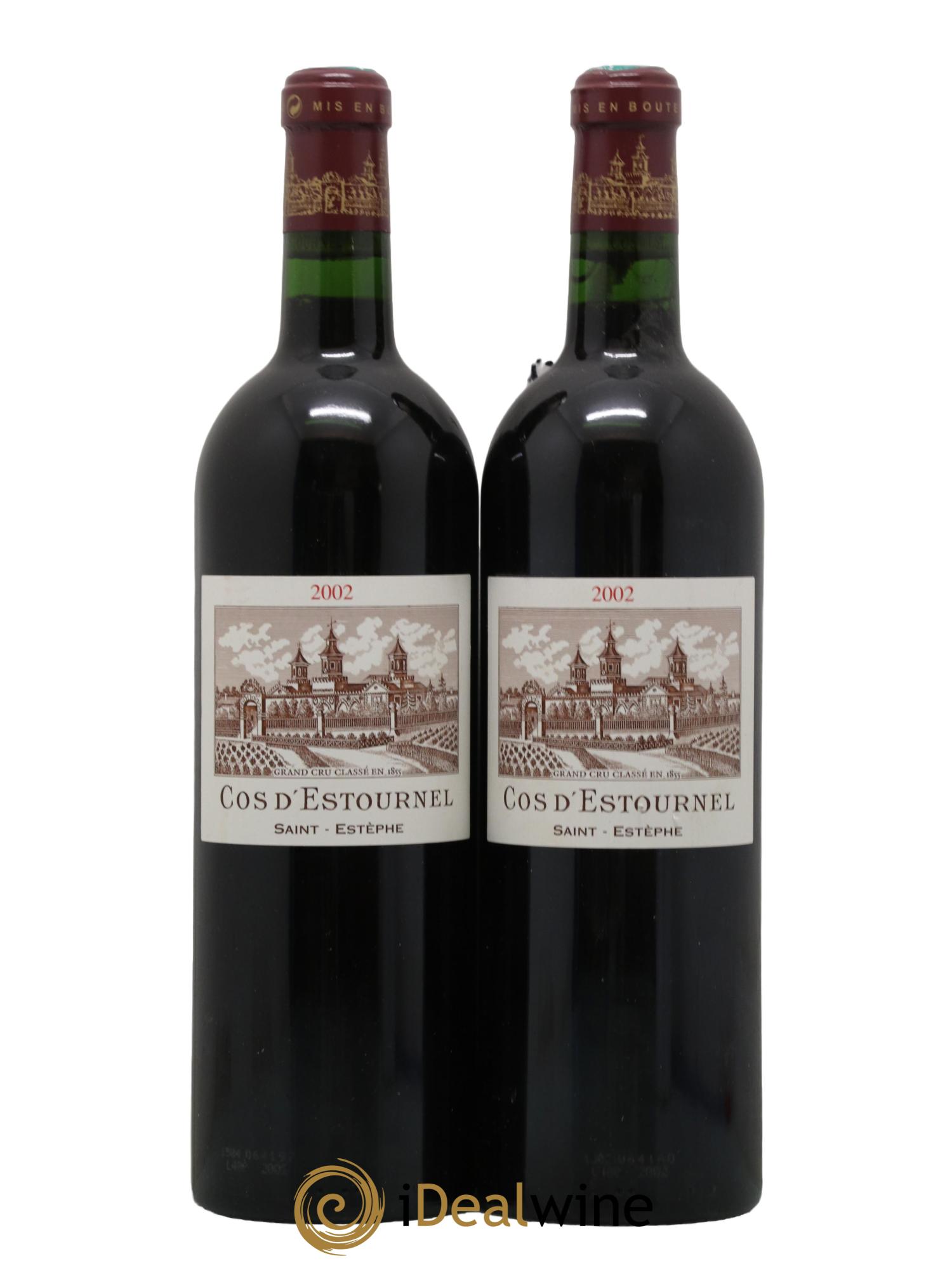 Cos d'Estournel 2ème Grand Cru Classé 2002 - Lot de 2 bouteilles - 0