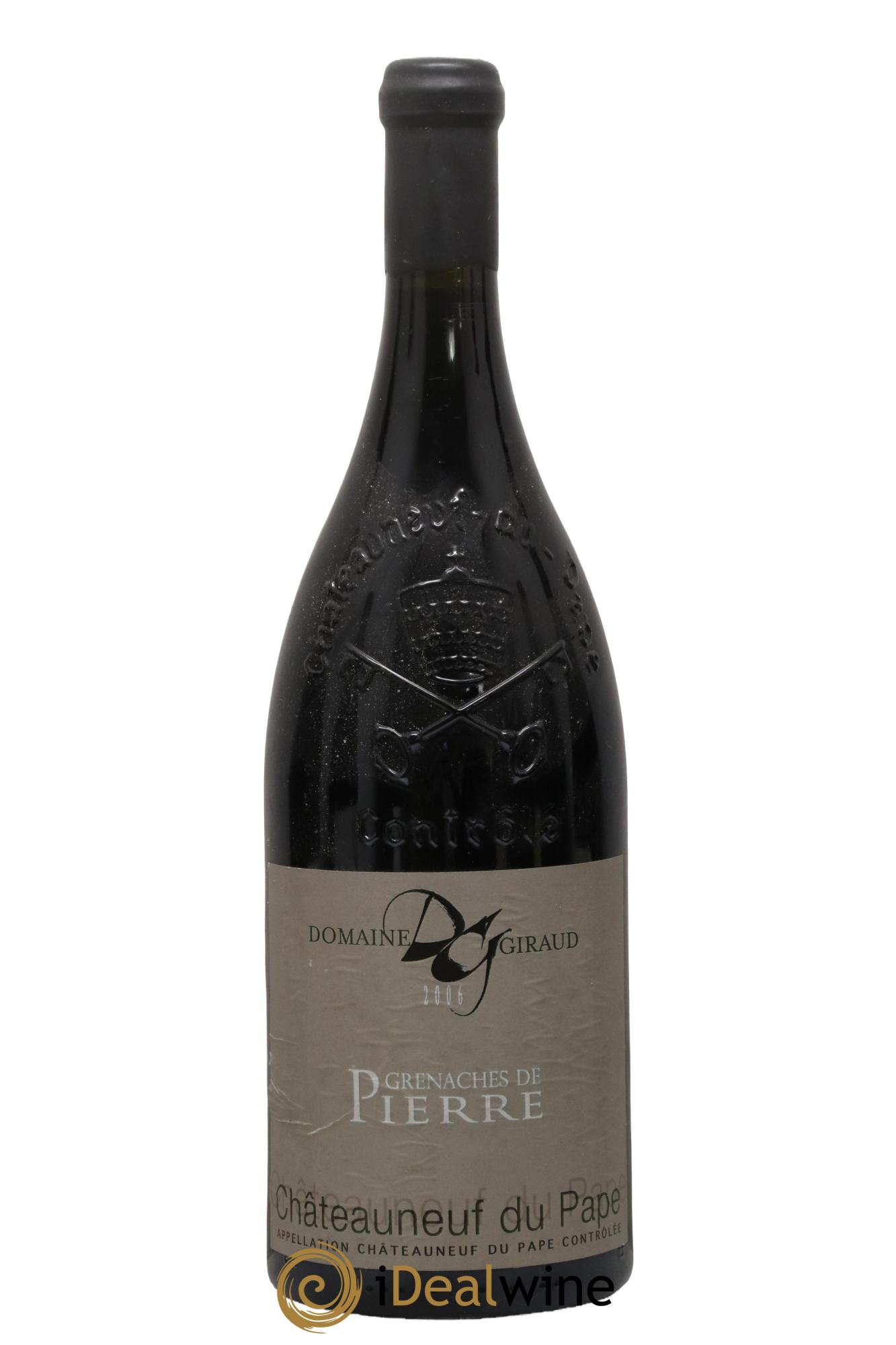 Châteauneuf-du-Pape Les Grenaches De Pierre Giraud (Domaine) 2006 - Lot de 1 magnum - 0