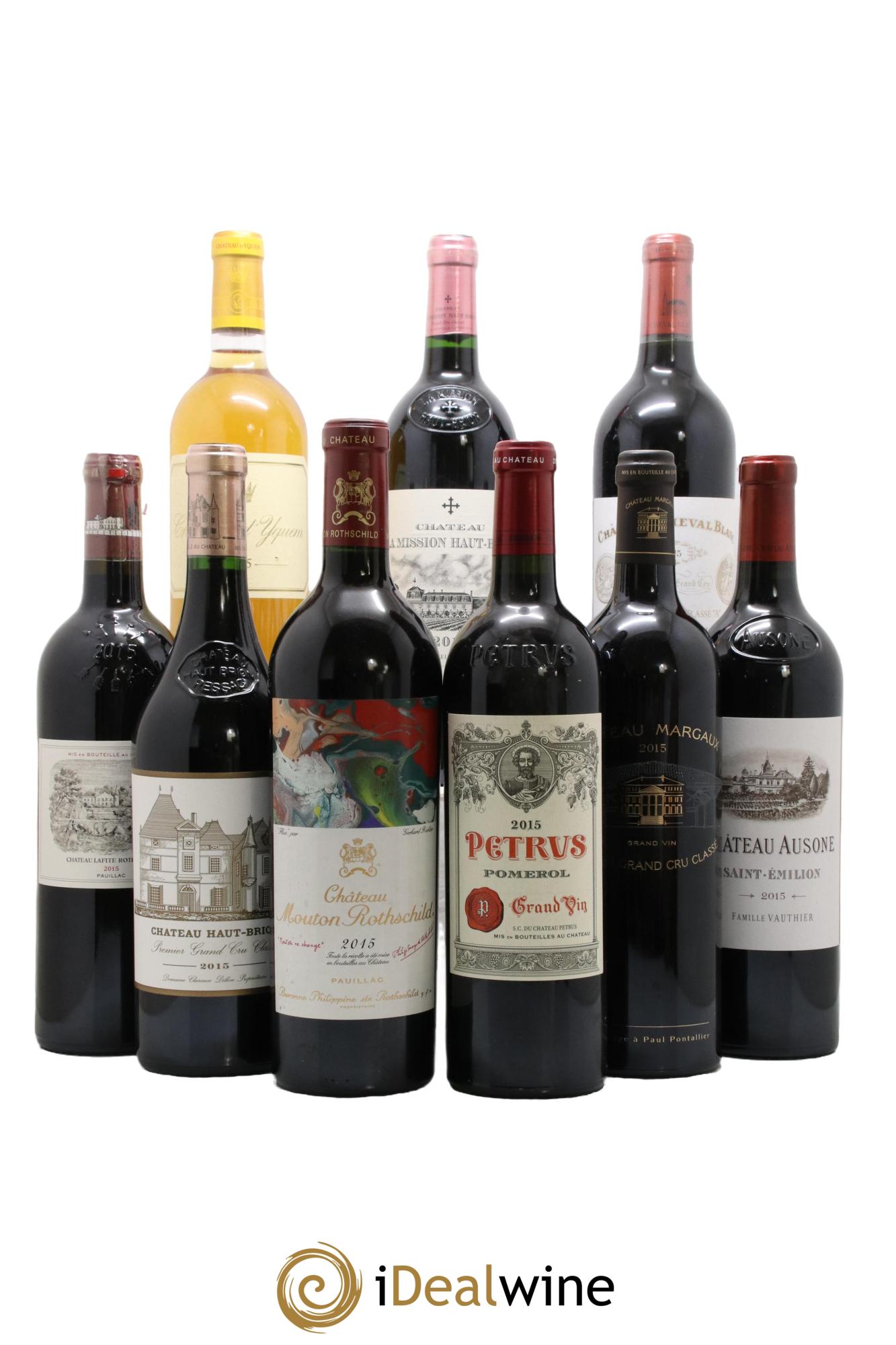 Caisse Collection Duclot  2015 - Lot de 9 bouteilles - 0