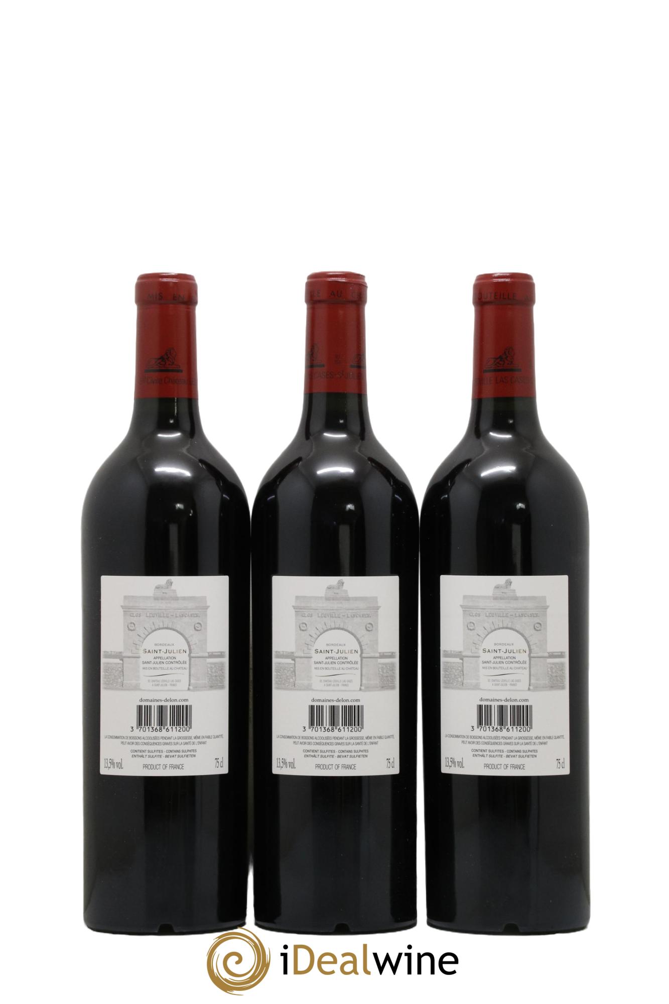 Château Léoville Las Cases 2ème Grand Cru Classé 2020 - Lot de 12 bouteilles - 8