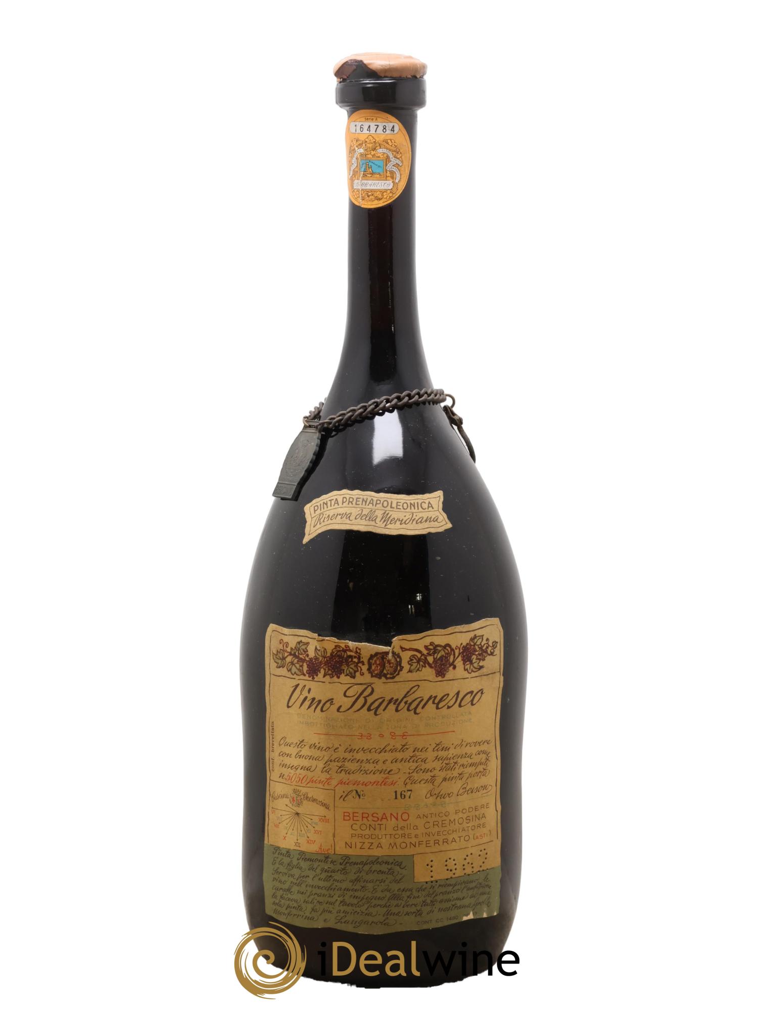 Barbaresco DOCG Bersano 1962 - Posten von 1 Magnum - 0