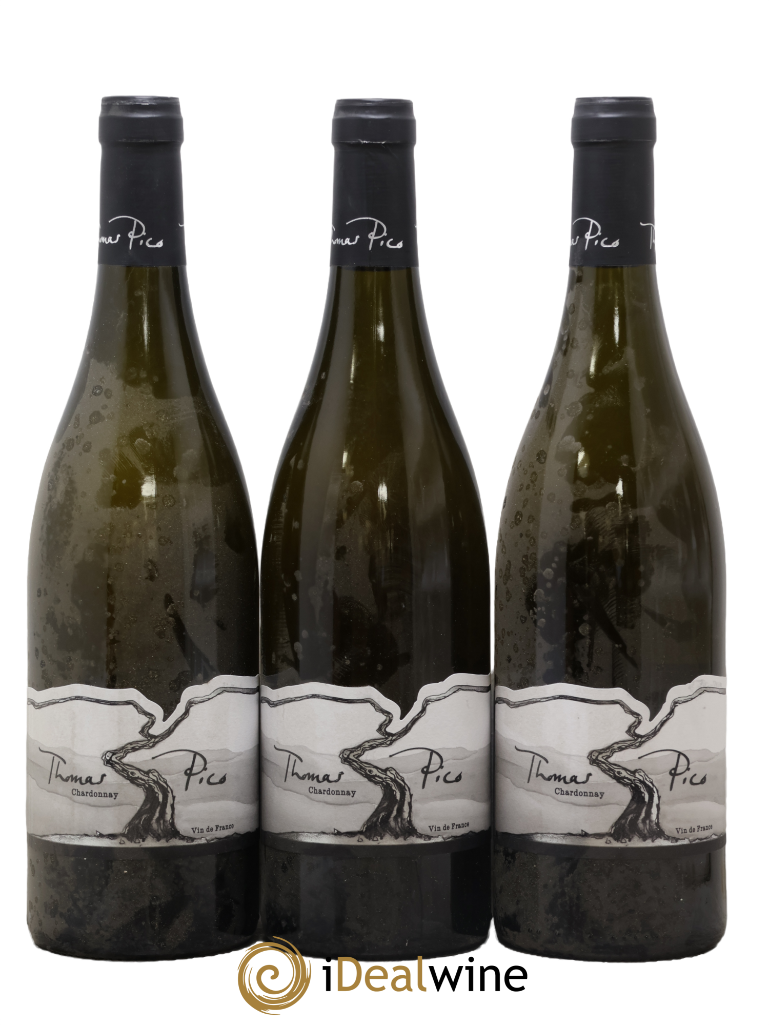 Vin de France Chardonnay Thomas Pico 2016 - Lot de 3 bouteilles - 0
