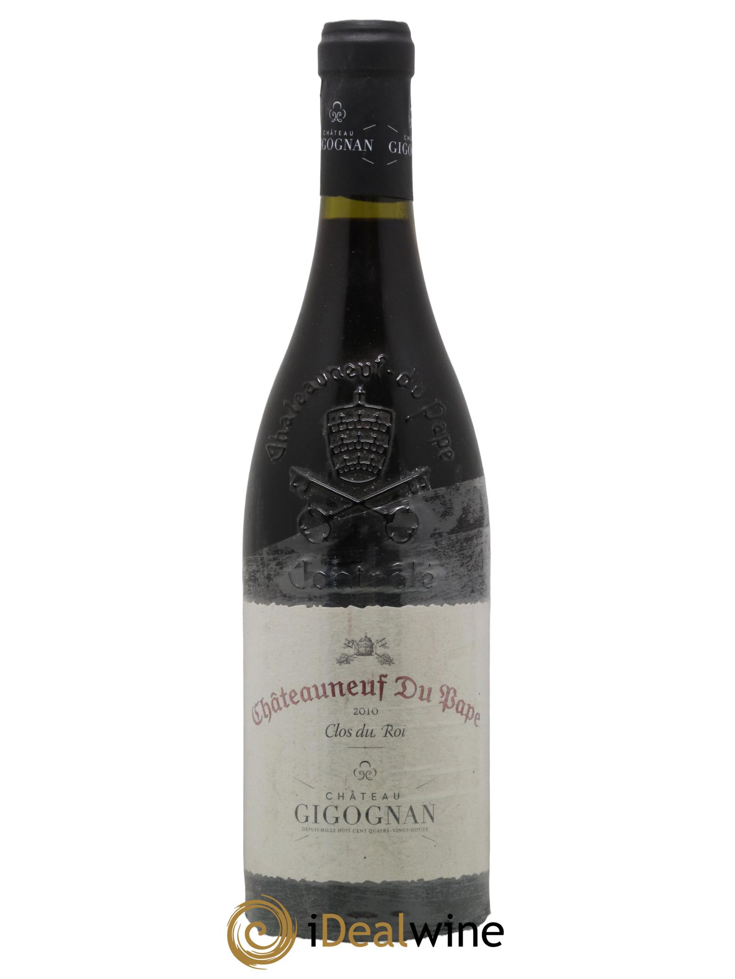 Châteauneuf-du-Pape Clos du Roi Domaine Chateau Gigognan 2010 - Lot de 1 bouteille - 0