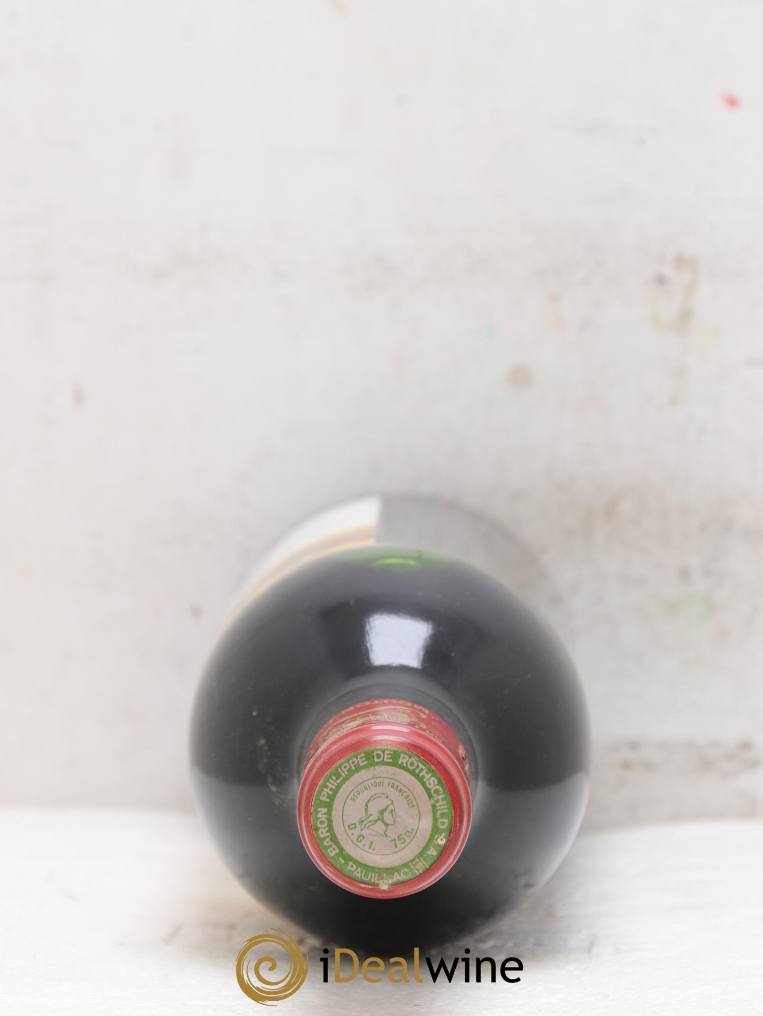 Château Mouton Rothschild 1er Grand Cru Classé 1987 - Lot of 1 bottle - 1