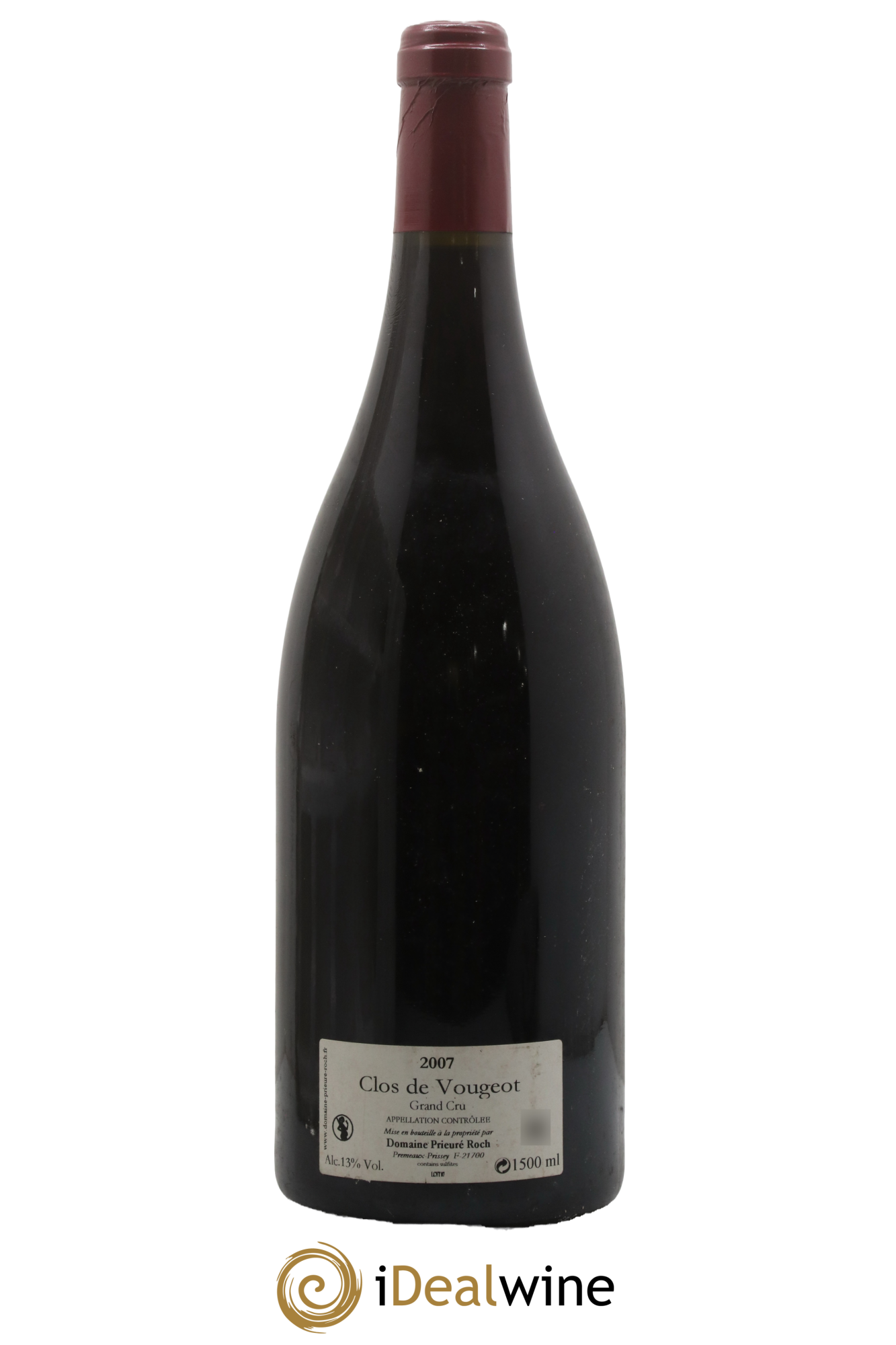 Clos de Vougeot Grand Cru Prieuré Roch 2007 - Posten von 1 Magnum - 1