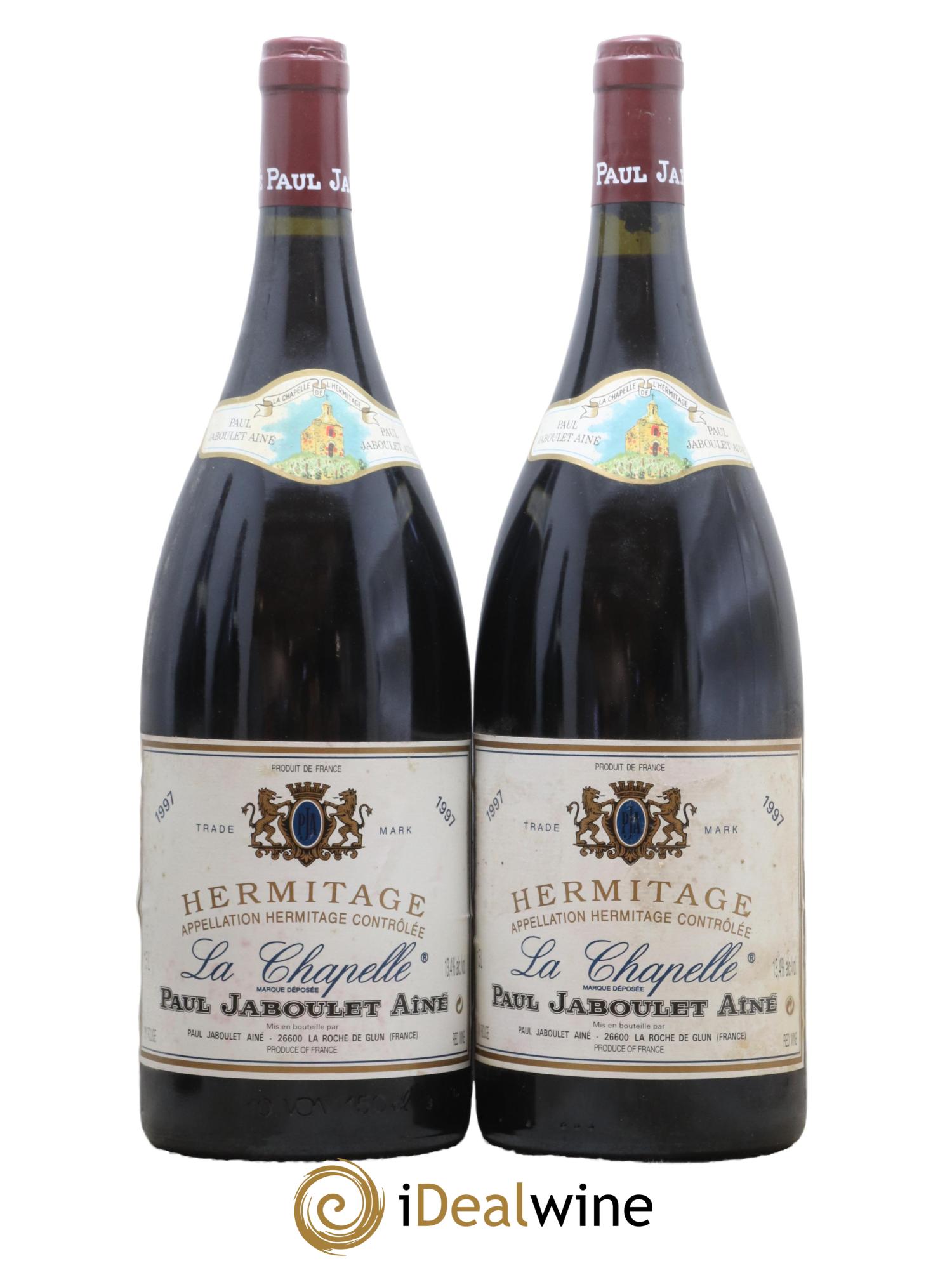 Hermitage La Chapelle Paul Jaboulet Ainé 1997 - Lot de 2 magnums - 0