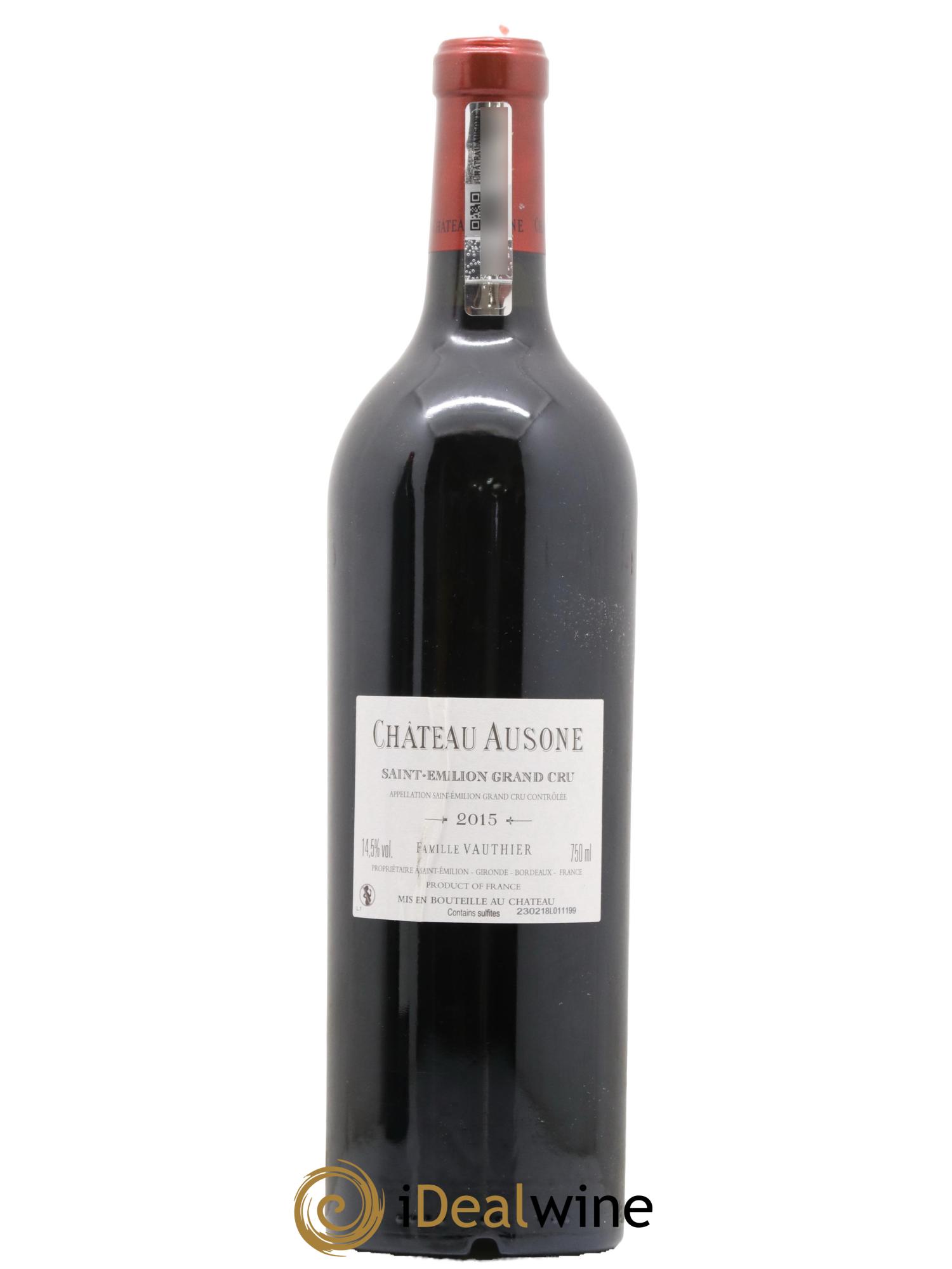 Château Ausone 1er Grand Cru Classé A 2015 - Lot de 1 bouteille - 1