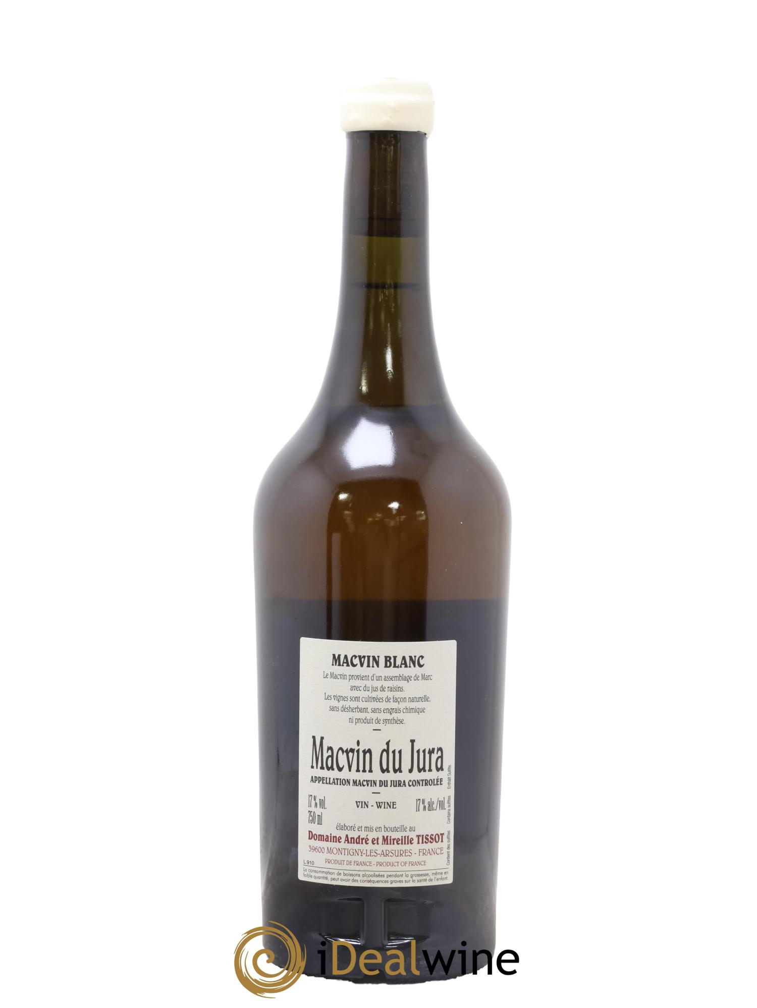 Macvin du Jura Bénédicte et Stéphane Tissot - Lot of 1 bottle - 1
