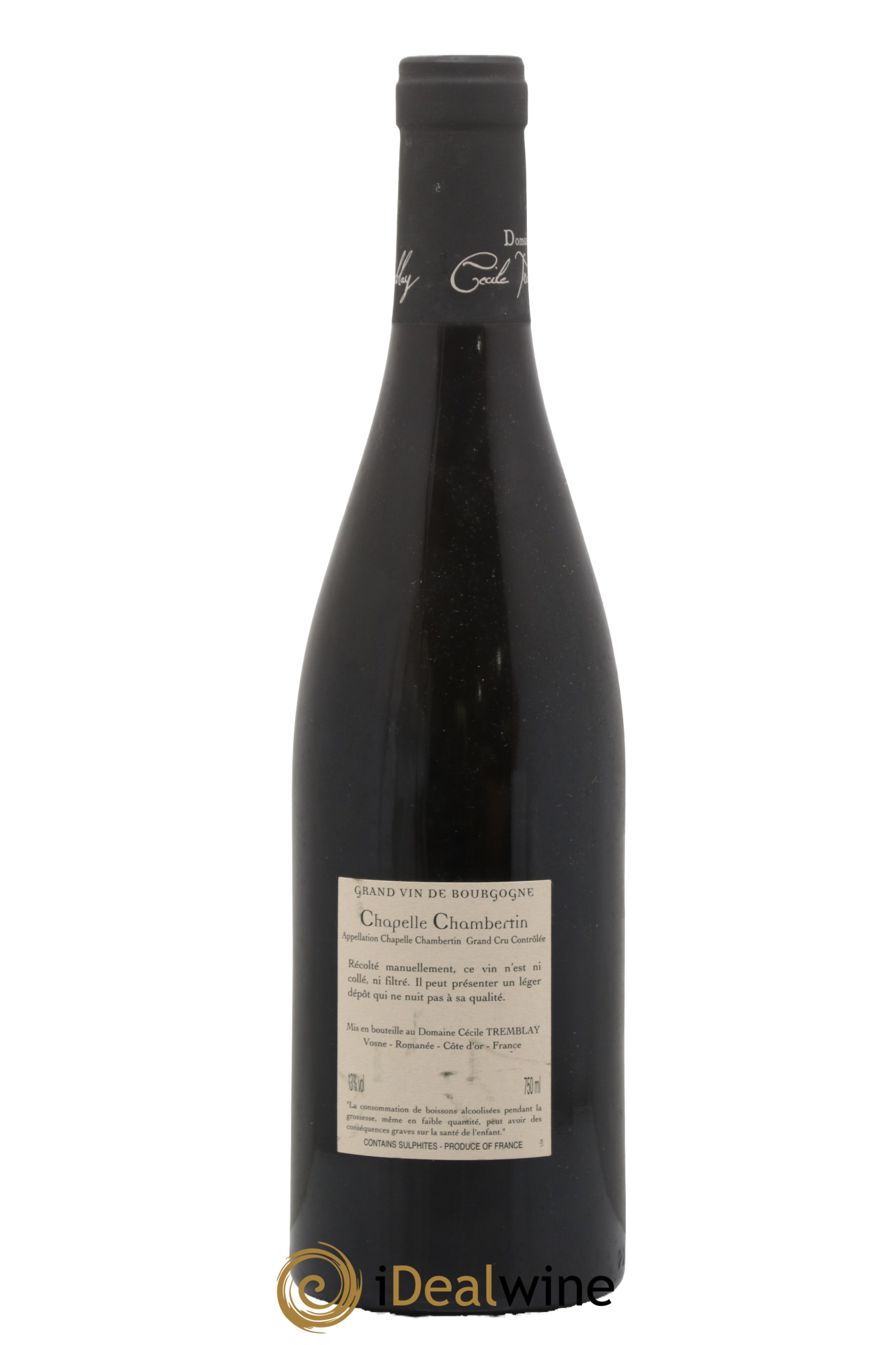 Chapelle-Chambertin Grand Cru Cécile Tremblay 2011 - Lotto di 1 bottiglia - 1
