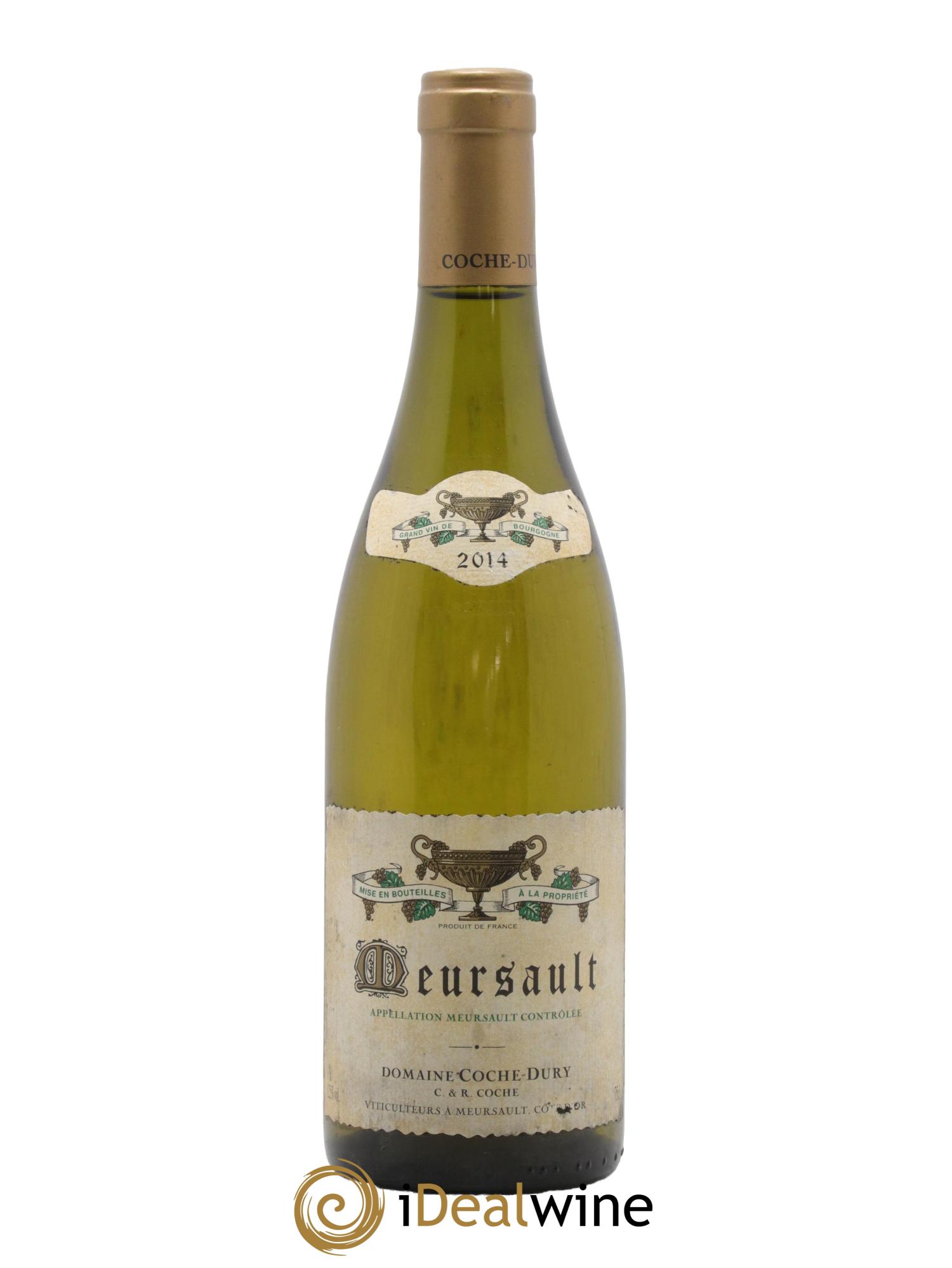 Meursault Coche Dury (Domaine) 2014 - Lot de 1 bouteille - 0