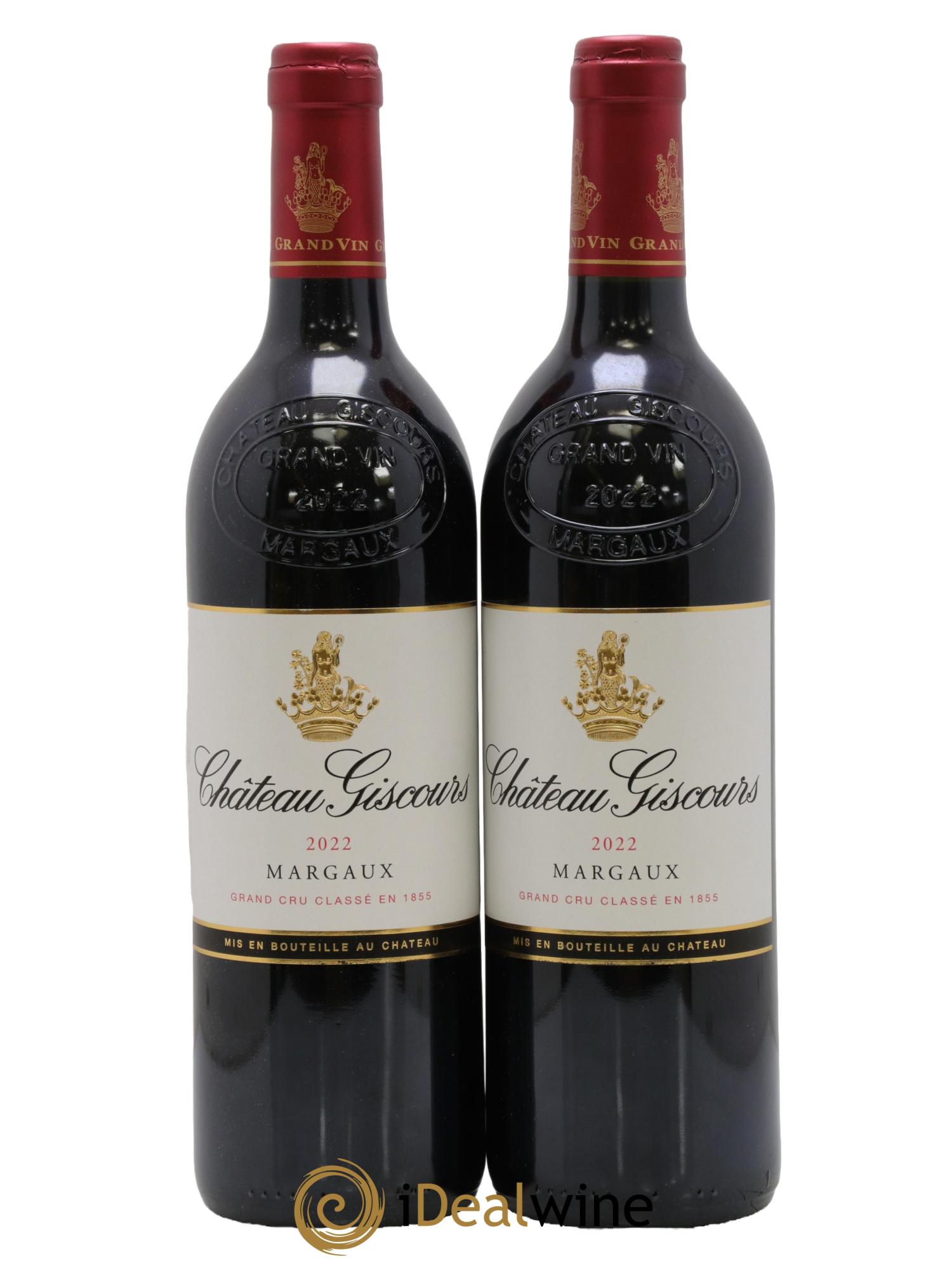 Château Giscours 3ème Grand Cru Classé 2022 - Lot de 2 bouteilles - 0