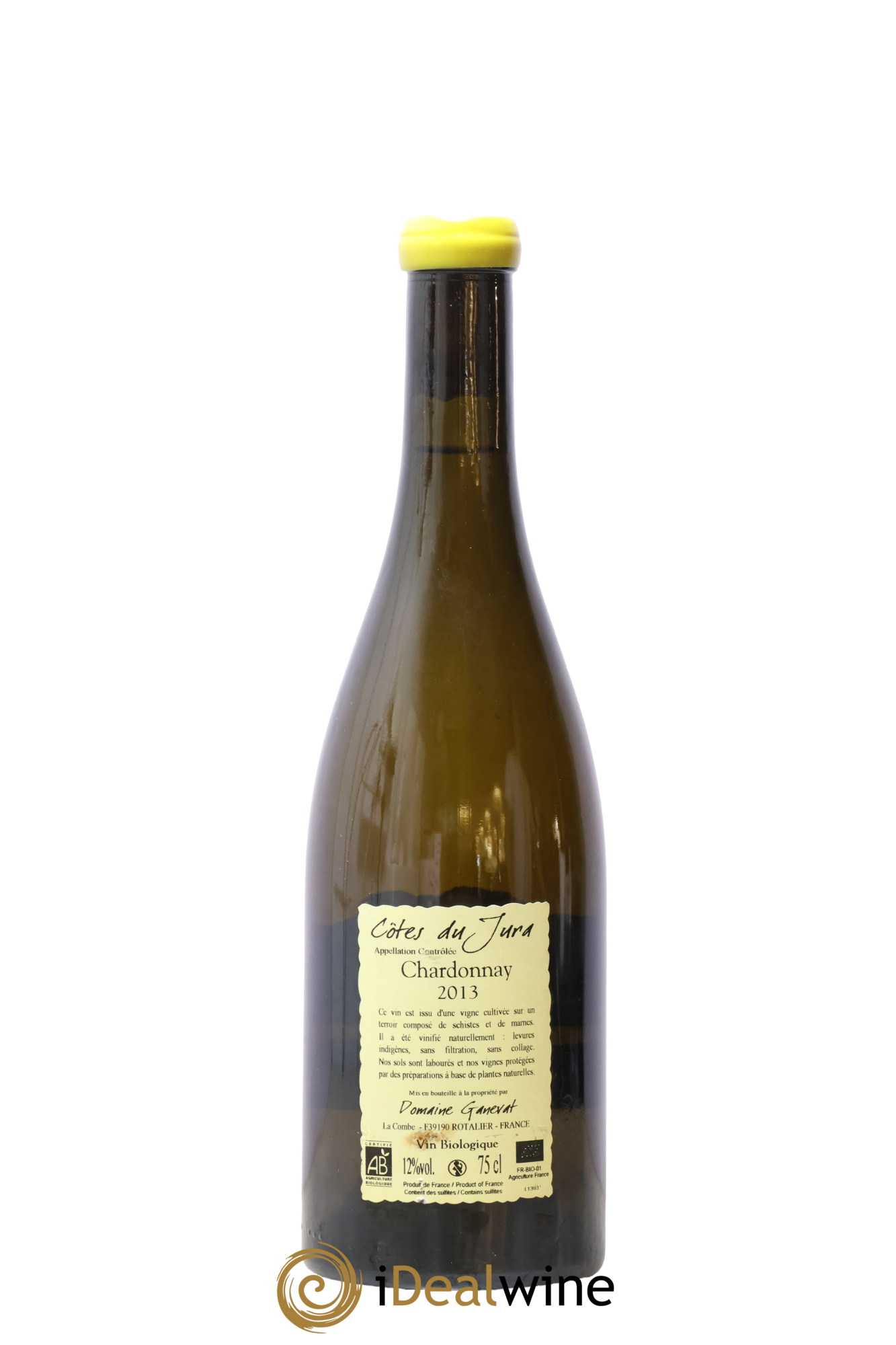 Côtes du Jura Grusse en Billat Jean-François Ganevat (Domaine) 2013 - Lot de 1 bouteille - 1