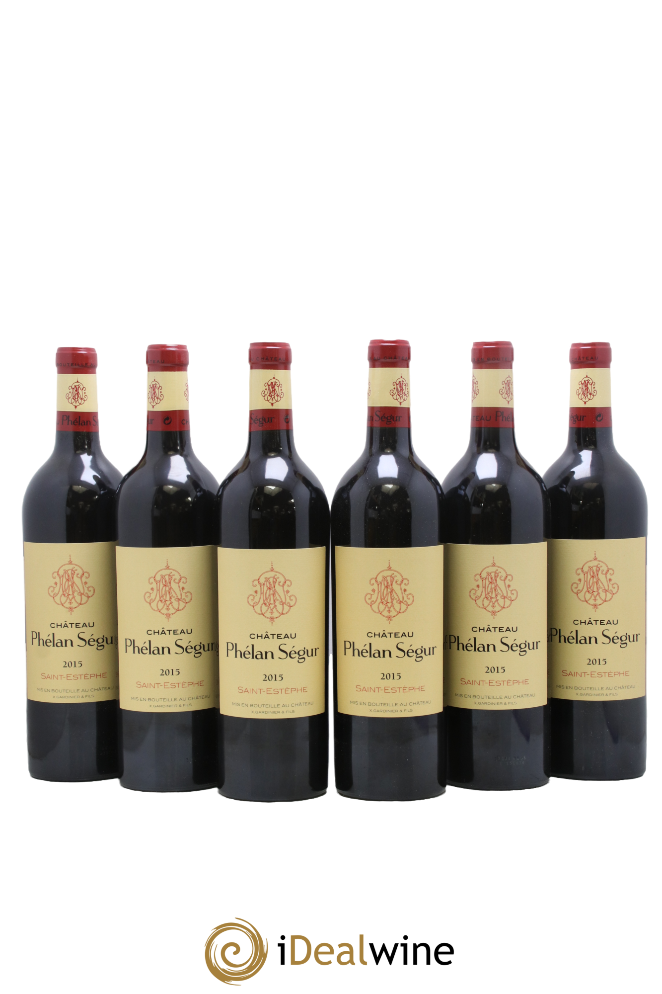 Château Phélan Ségur 2015 - Lot of 6 bottles - 0