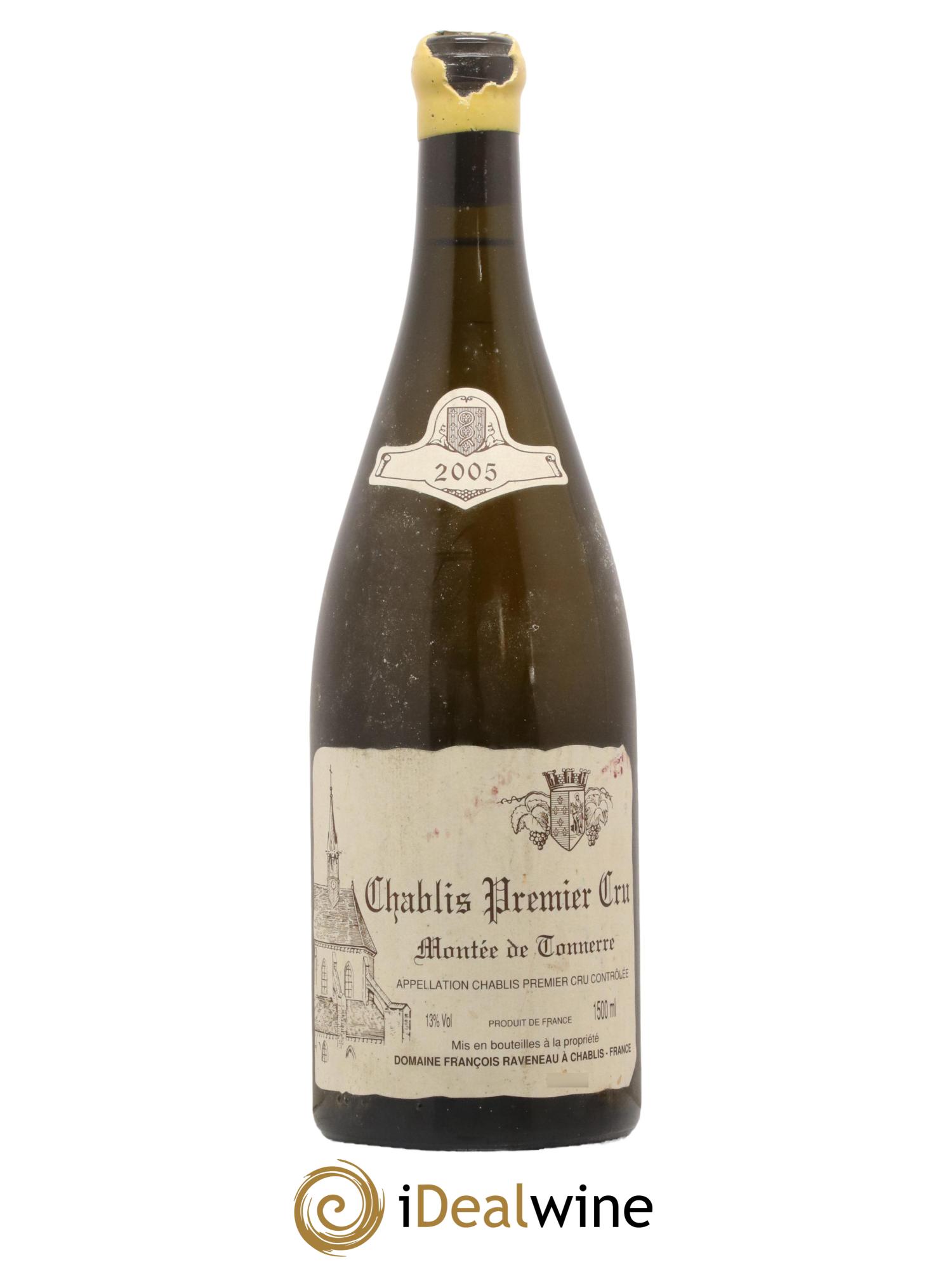 Chablis 1er Cru Montée de Tonnerre Raveneau (Domaine) 2005 - Lot de 1 magnum - 0