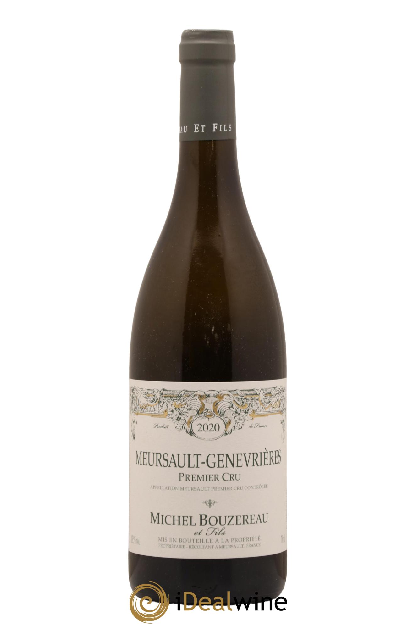Meursault 1er Cru Les Genevrières Michel Bouzereau et Fils (Domaine) 2020 - Lot de 1 bouteille - 0
