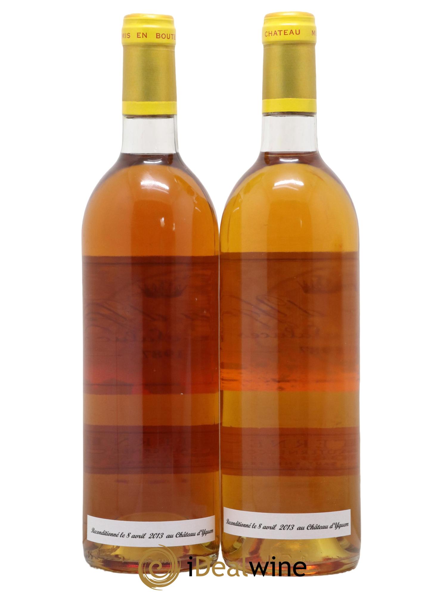 Château d' Yquem 1er Cru Classé Supérieur 1987 - Lotto di 2 bottiglie - 1