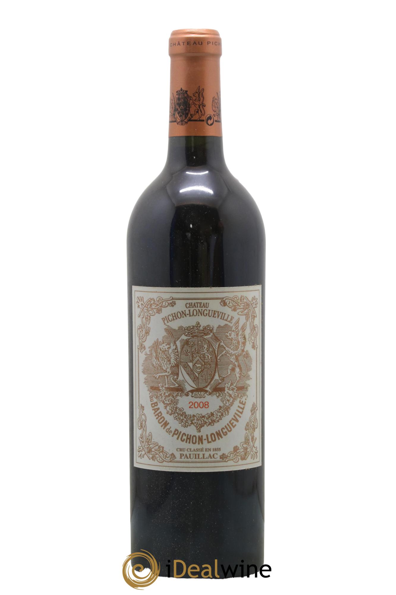 Pichon Longueville Baron 2ème Grand Cru Classé 2008 - Lotto di 1 bottiglia - 0