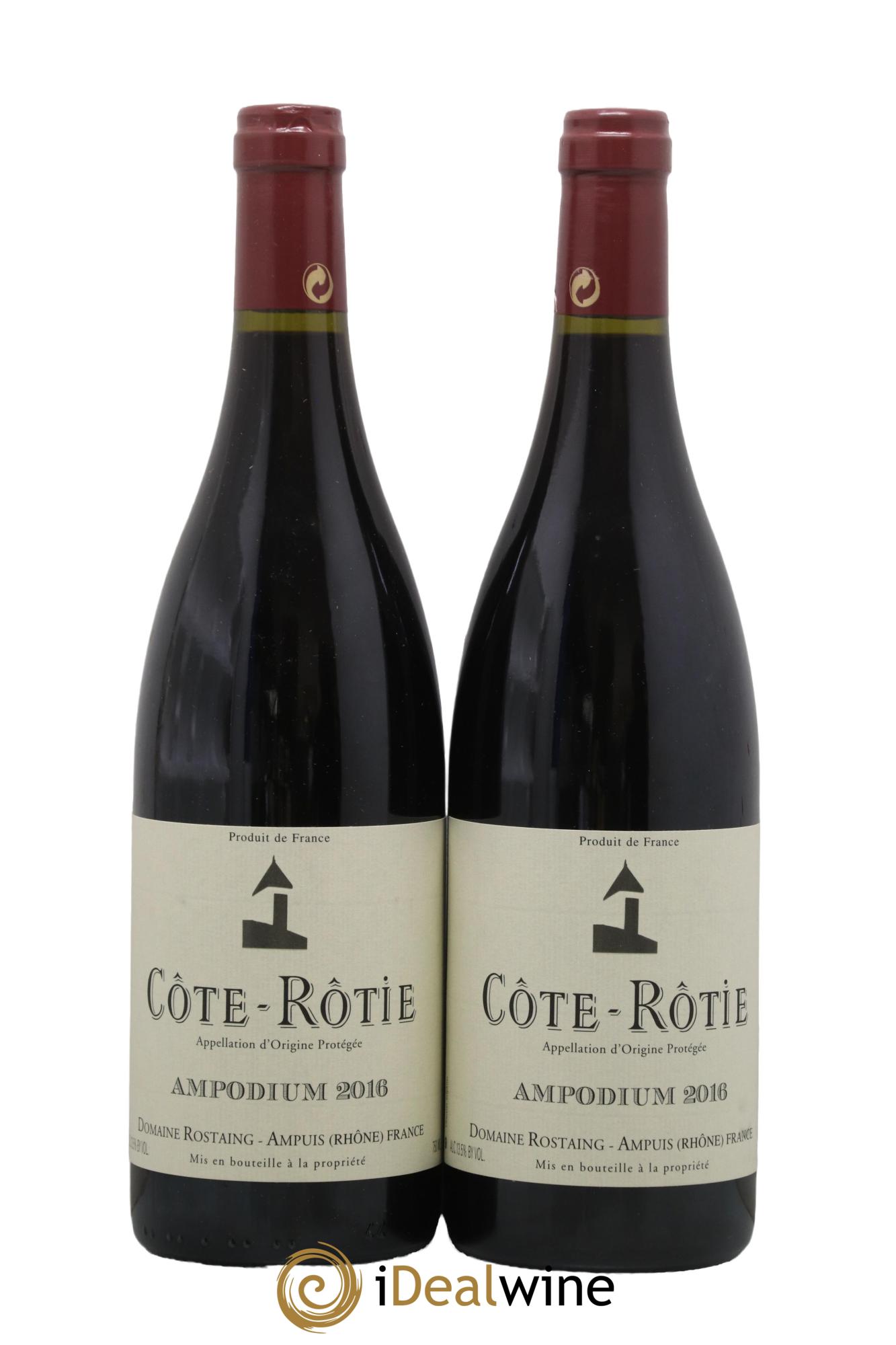 Côte-Rôtie Ampodium René Rostaing 2016 - Lotto di 2 bottiglie - 0