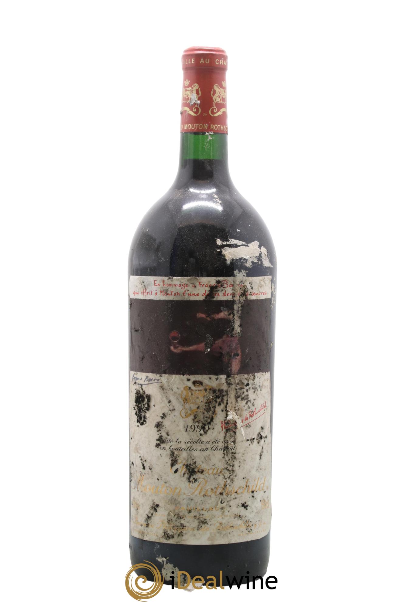 Château Mouton Rothschild 1er Grand Cru Classé 1990 - Lotto di 1 magnum - 0