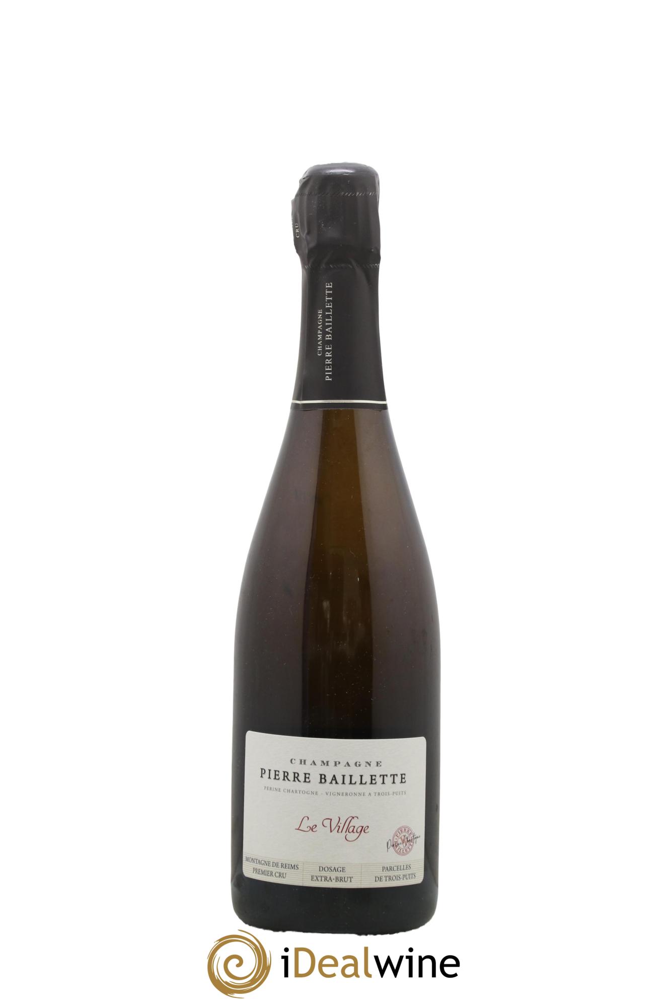Premier Cru Extra-Brut Le Village Pierre Baillette - Lot de 1 bouteille - 0