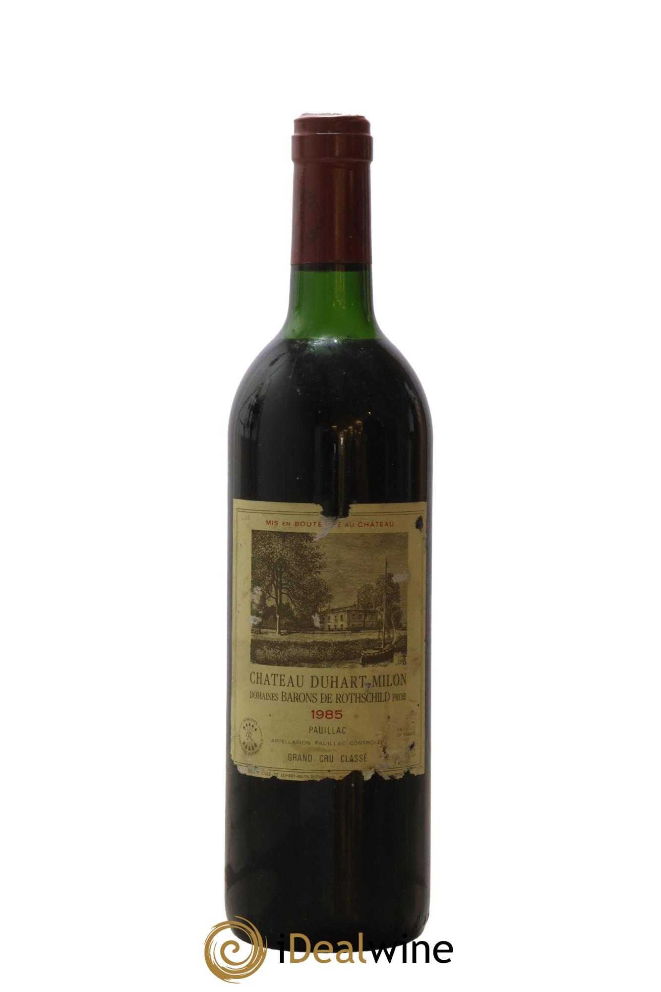 Château Duhart-Milon 4ème Grand Cru Classé 1985 - Lot de 1 bouteille - 0