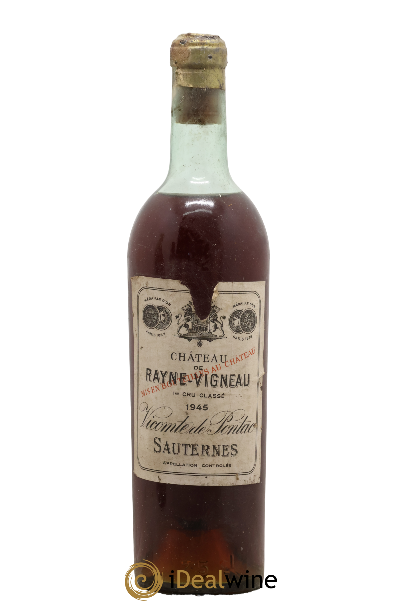 Château de Rayne Vigneau 1er Grand Cru Classé 1945 - Lot of 1 bottle - 0