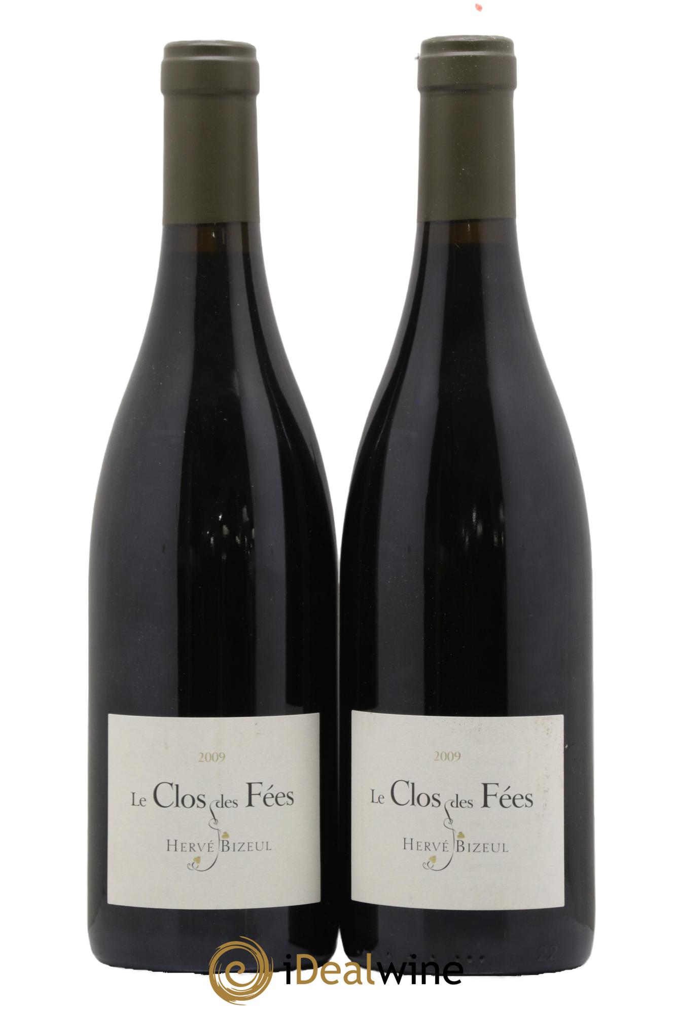 Côtes du Roussillon Villages Clos des Fées Hervé Bizeul 2009 - Lotto di 2 bottiglie - 0