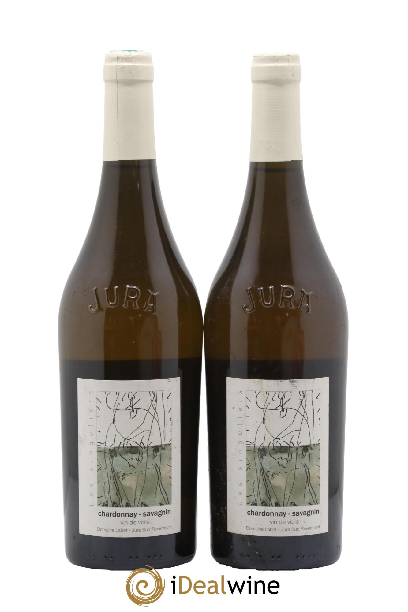 Côtes du Jura Vin de Voile Chardonnay-Savagnin cuvée de garde Romain - Julien - Charline Labet 2016 - Lot de 2 bouteilles - 0