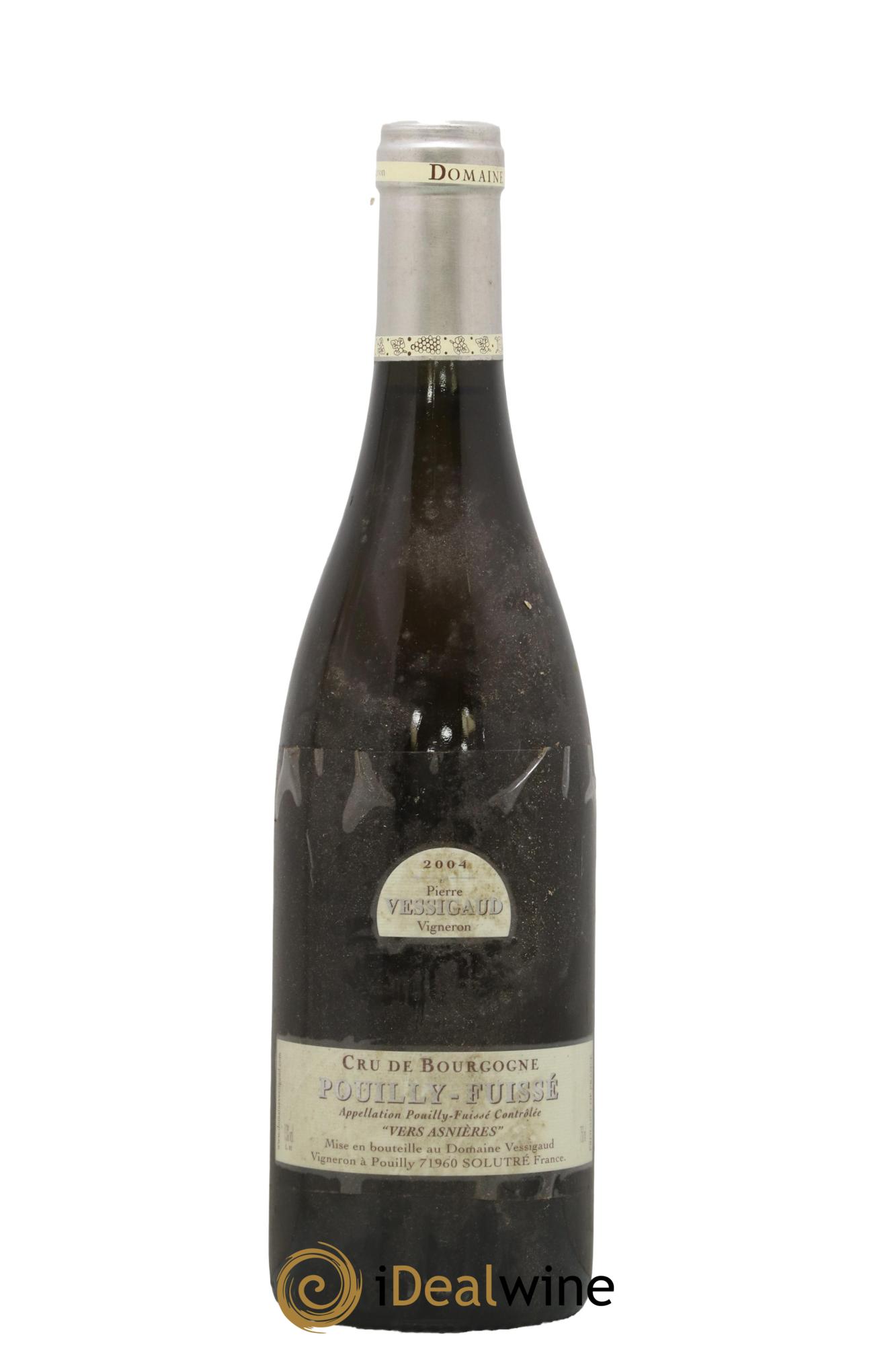 Pouilly-Fuissé Vers Asnières Pierre Vessigaud 2004 - Lot de 1 bouteille - 0