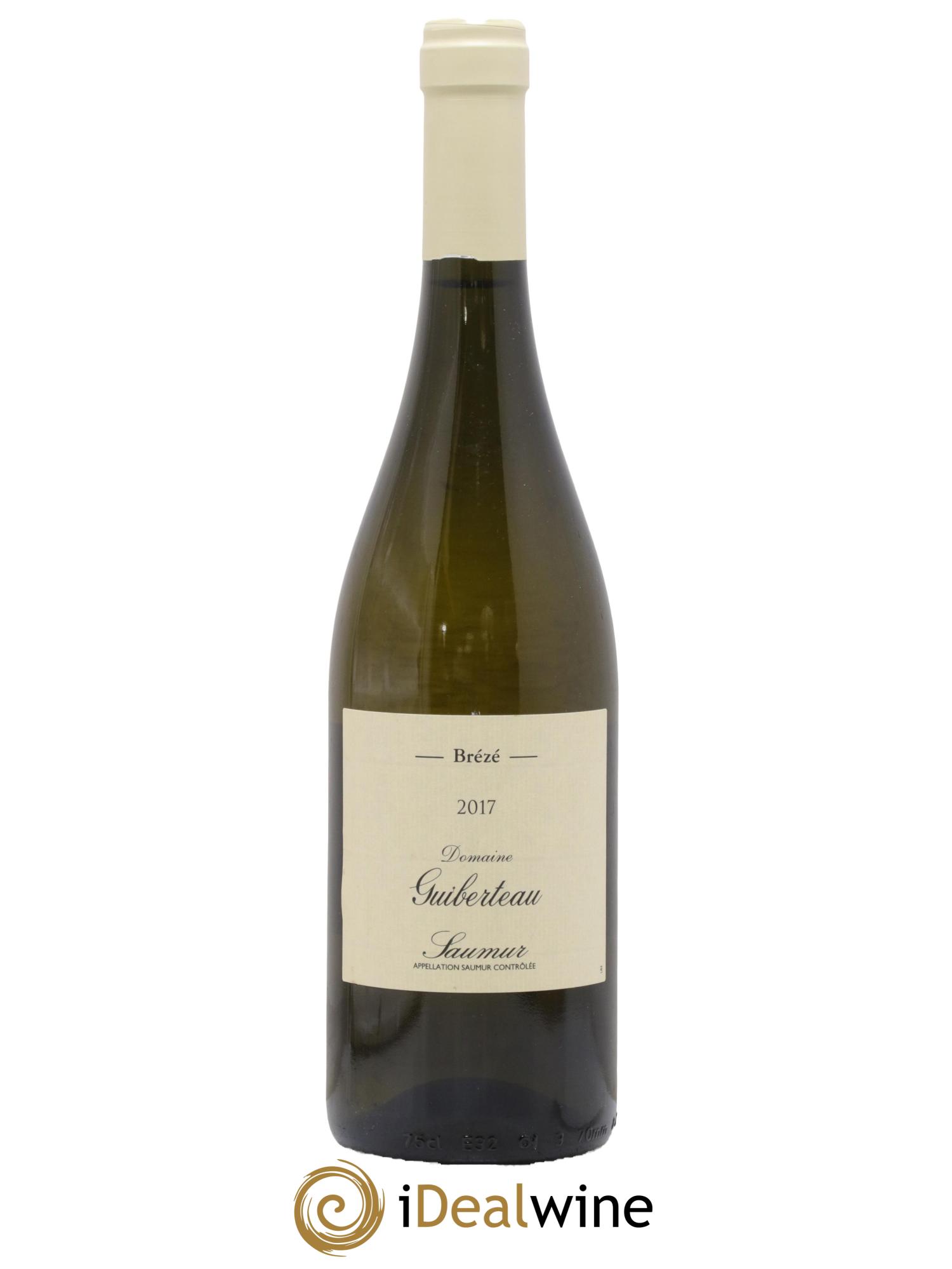 Saumur Brézé Domaine Guiberteau 2017 - Posten von 1 Flasche - 0