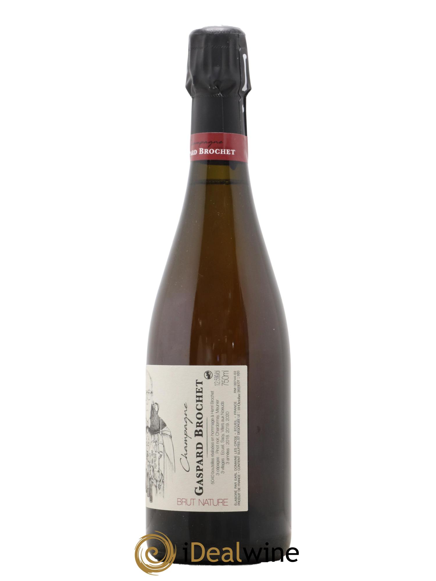 333.d Brut Nature Gaspard Brochet  - Posten von 1 Flasche - 1