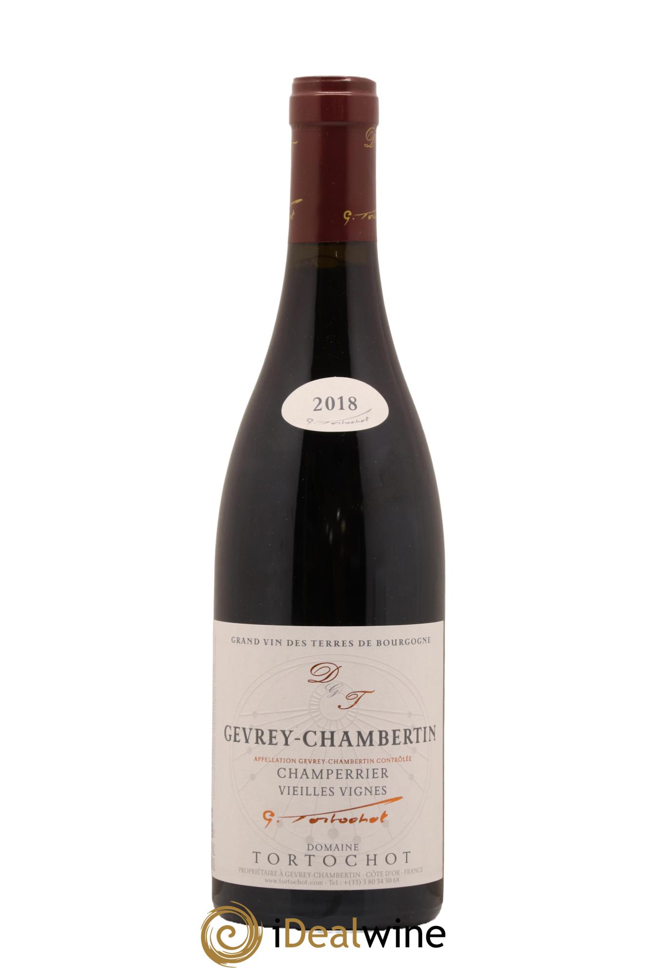 Gevrey-Chambertin Champerrier Vieilles Vignes Domaine Chantal Tortochot 2018 - Lot de 1 bouteille - 0